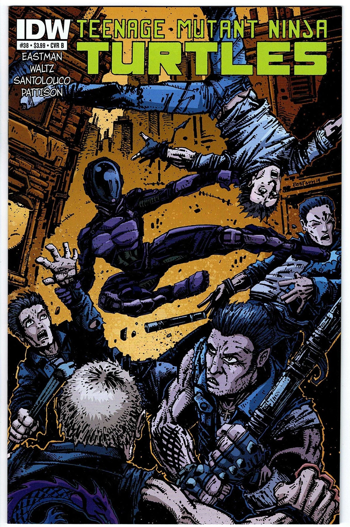 Teenage Mutant Ninja Turtles #38 Cvr B (2011 series)