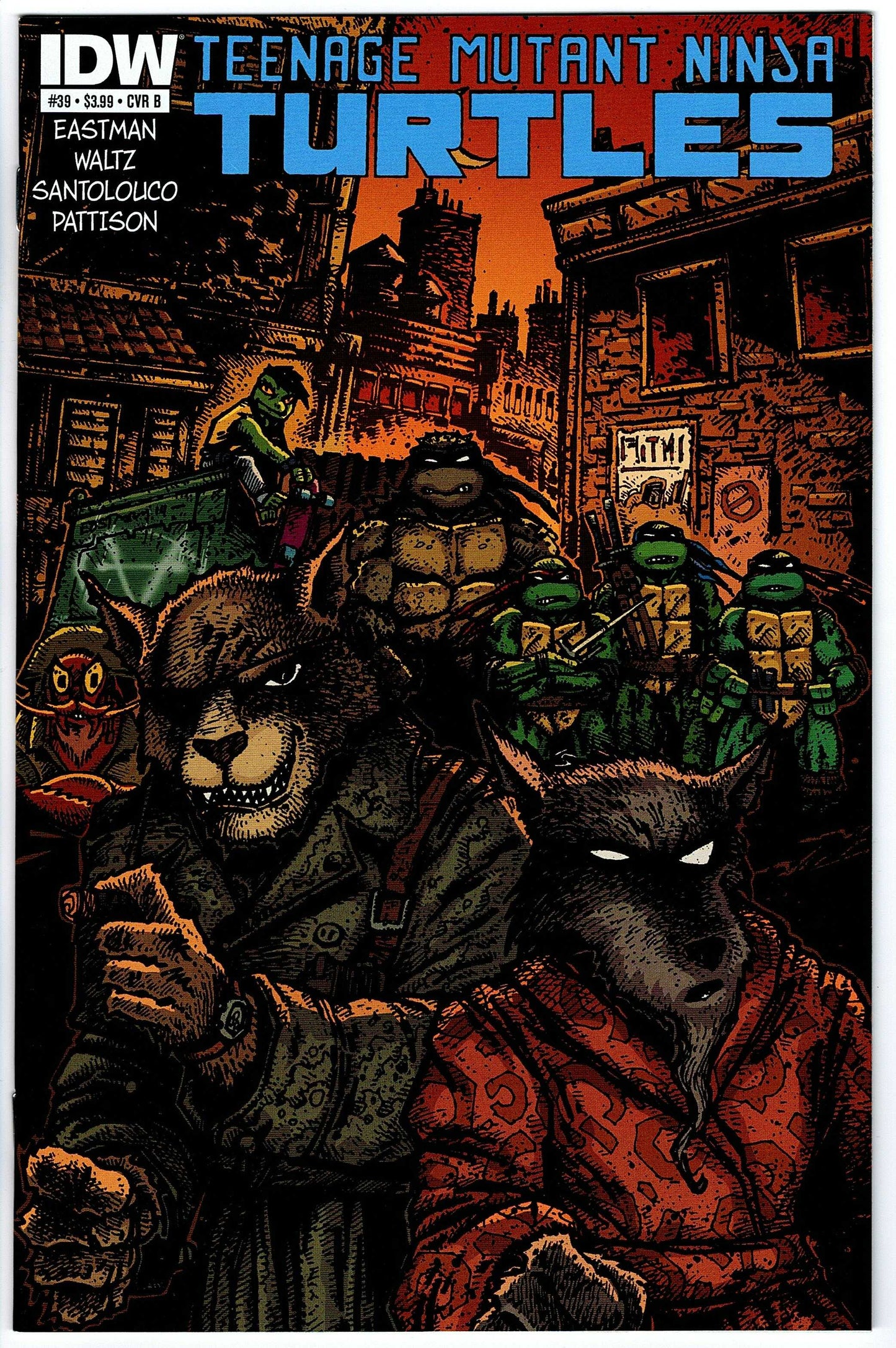 Teenage Mutant Ninja Turtles #39 Cvr B (2011 series)