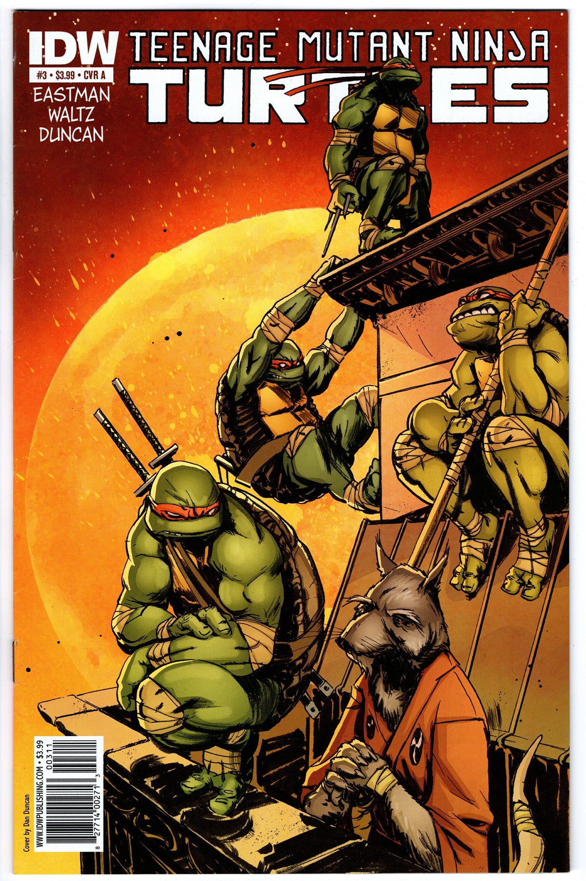 Teenage Mutant Ninja Turtles #3 Cvr A (2011 series)