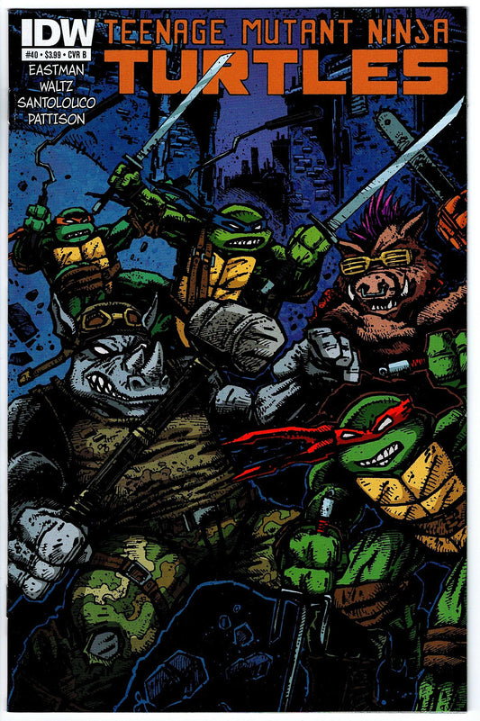 Teenage Mutant Ninja Turtles #40 Cvr B (2011 series)