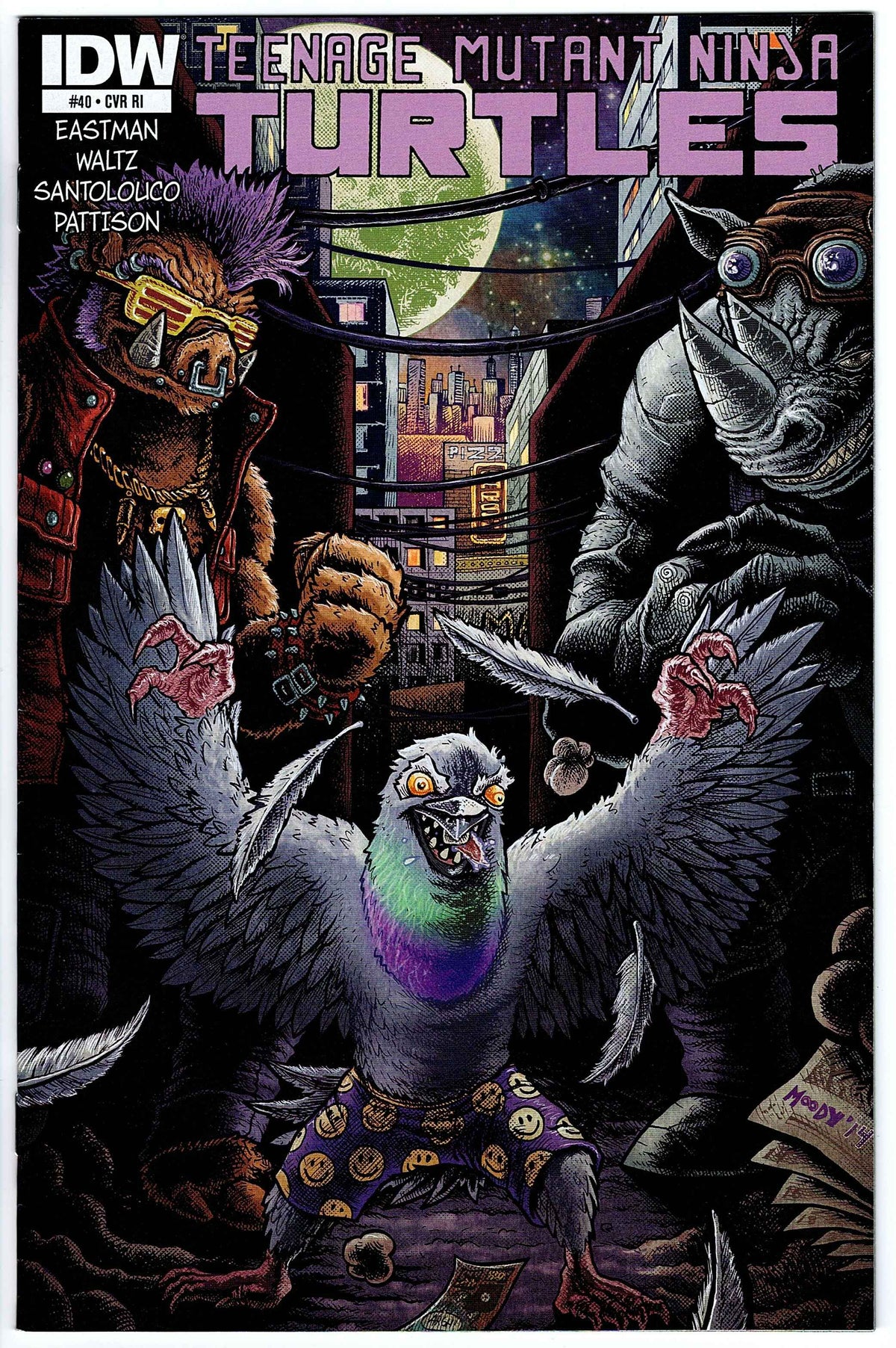 Teenage Mutant Ninja Turtles #40 Cvr RI (2011 series)