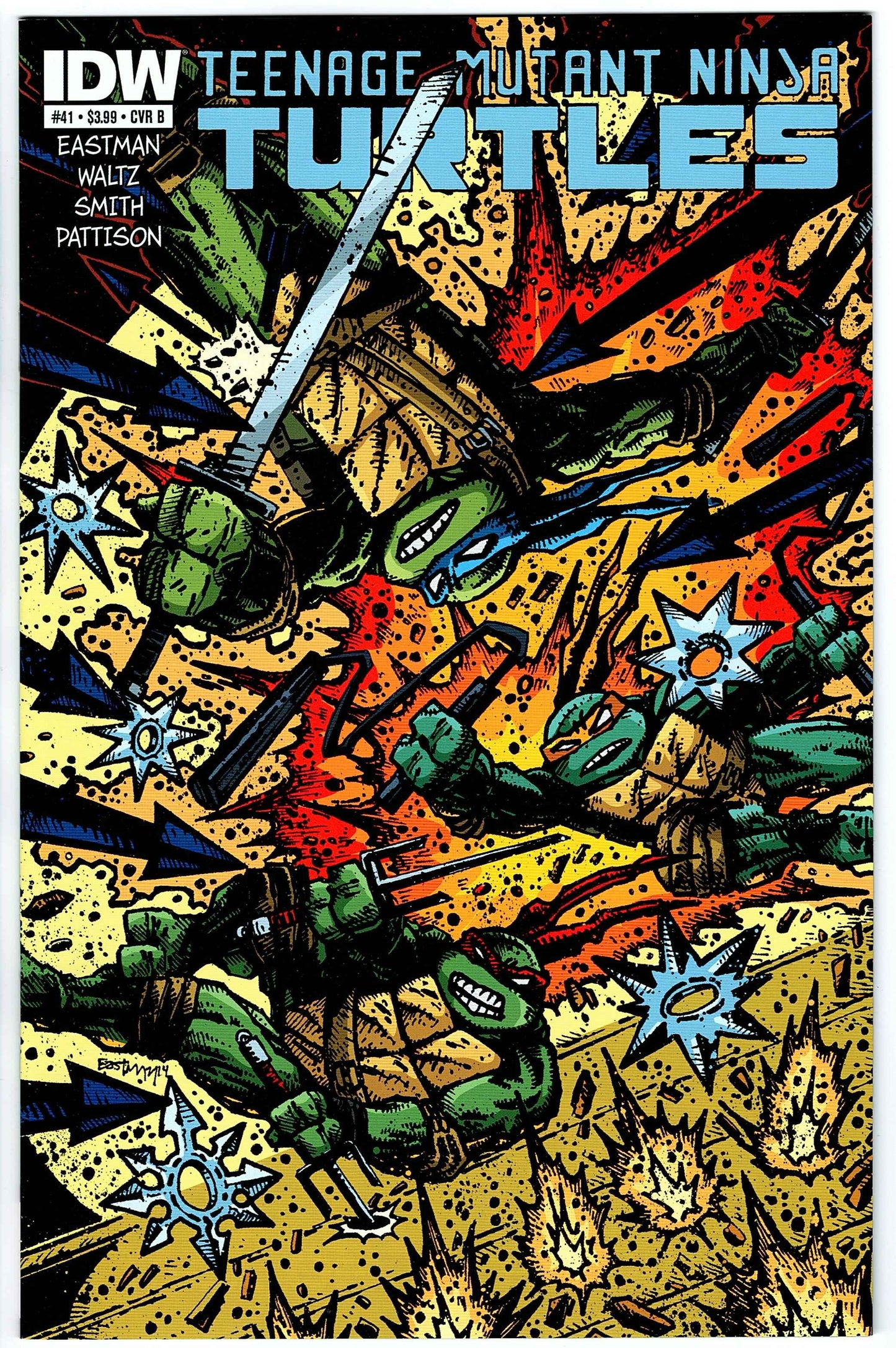 Teenage Mutant Ninja Turtles #41 Cvr B (2011 series)