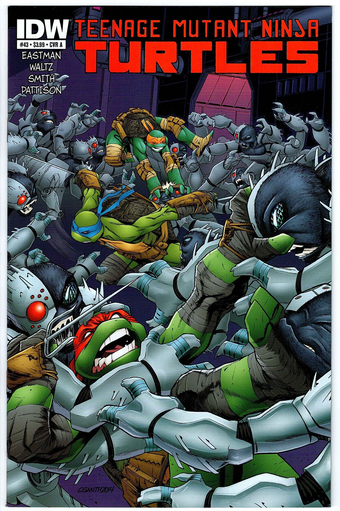 Teenage Mutant Ninja Turtles #43 Cvr A (2011 series)