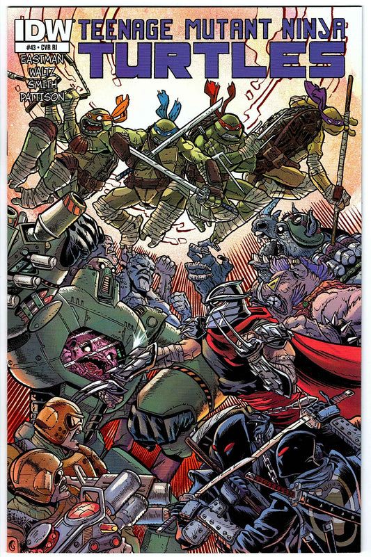 Teenage Mutant Ninja Turtles #43 Cvr RI (2011 series)