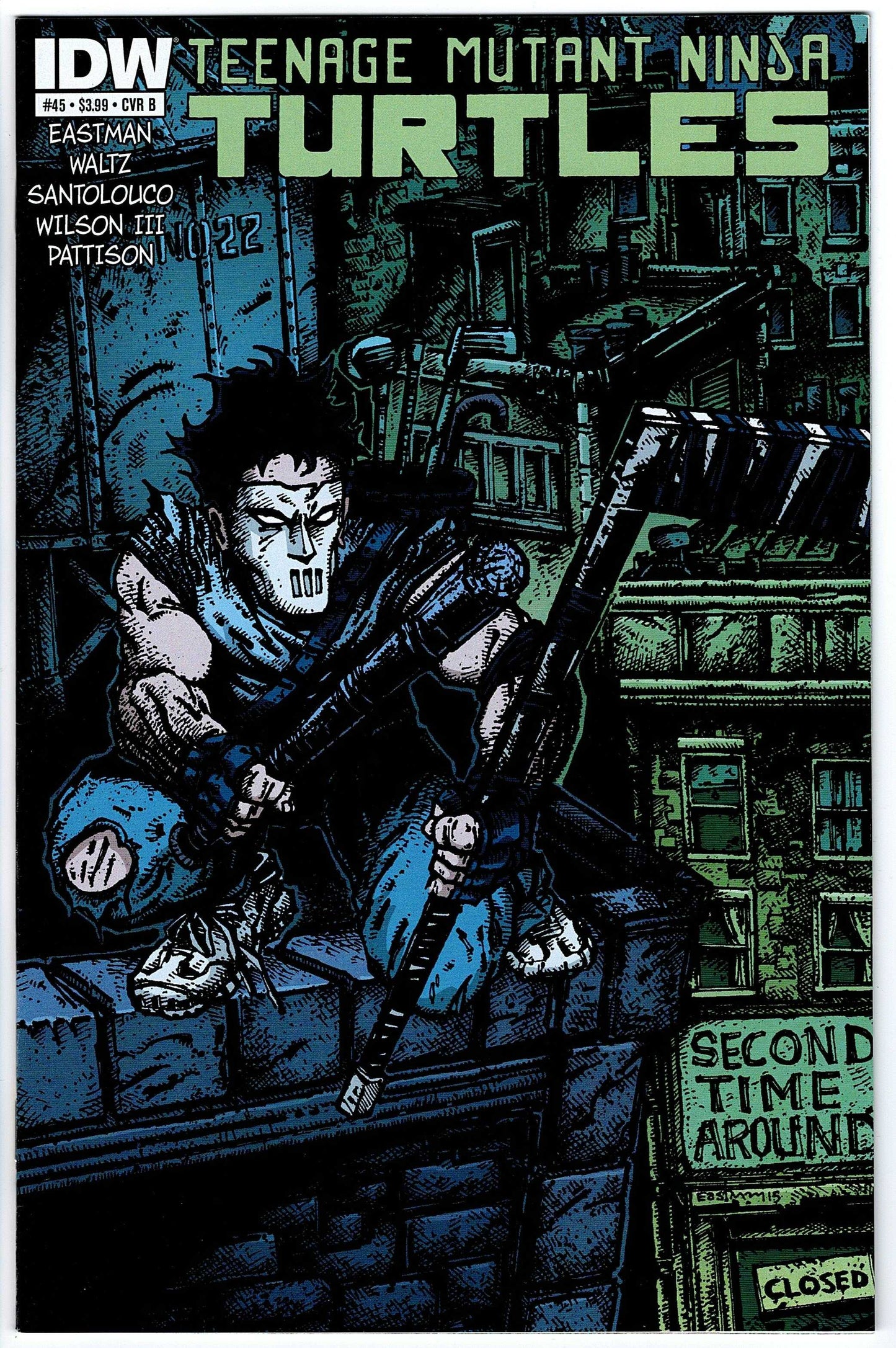 Teenage Mutant Ninja Turtles #45 Cvr B (2011 series)