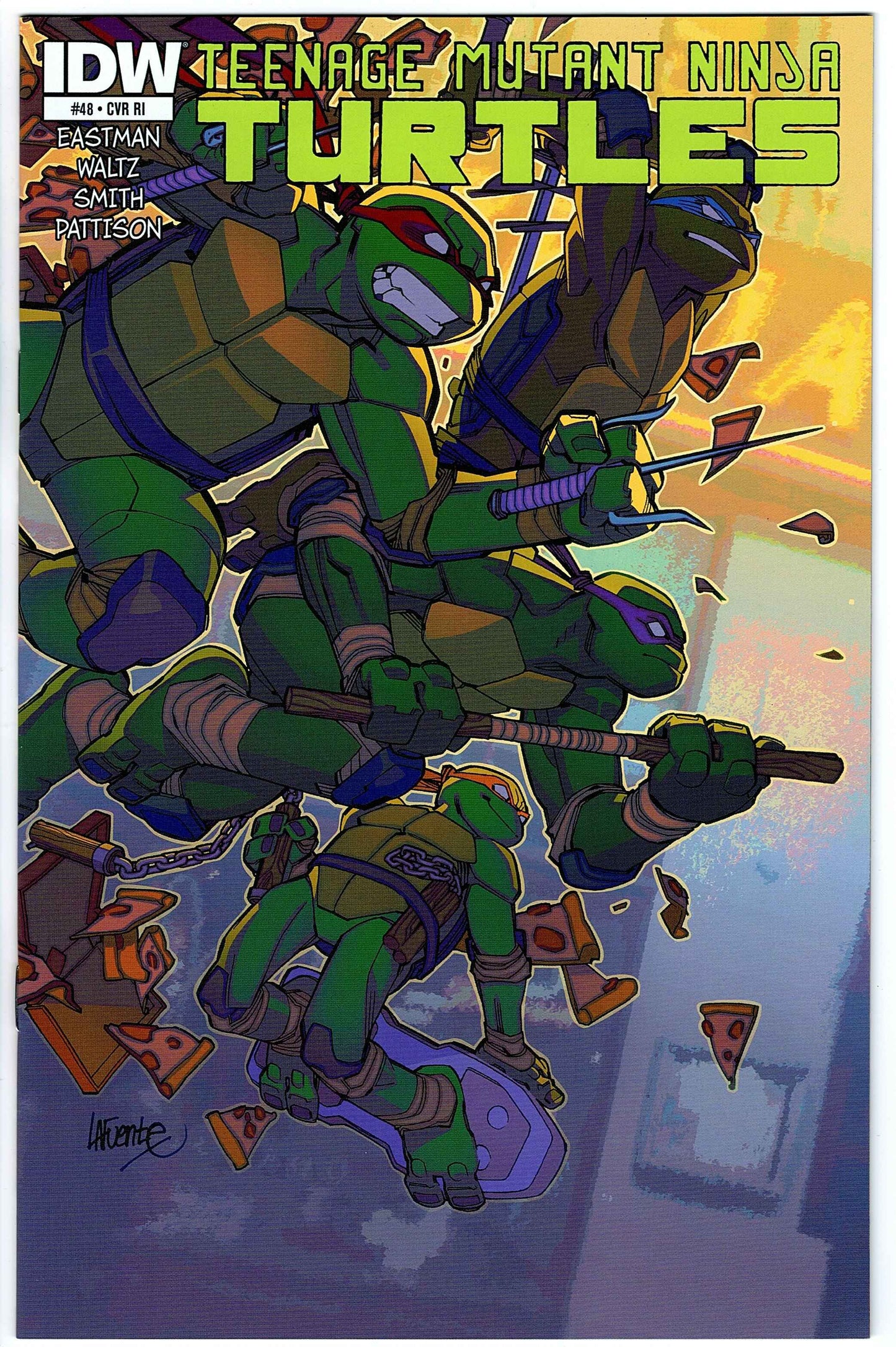 Teenage Mutant Ninja Turtles #48 Cvr RI (2011 series)