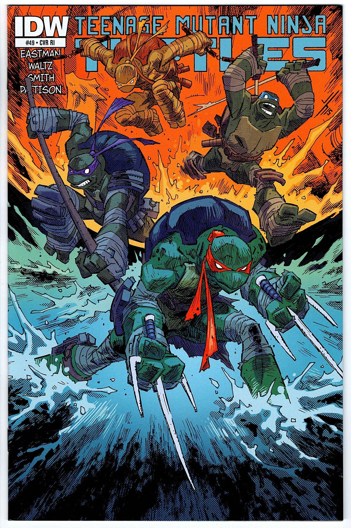 Teenage Mutant Ninja Turtles #49 Cvr RI (2011 series)