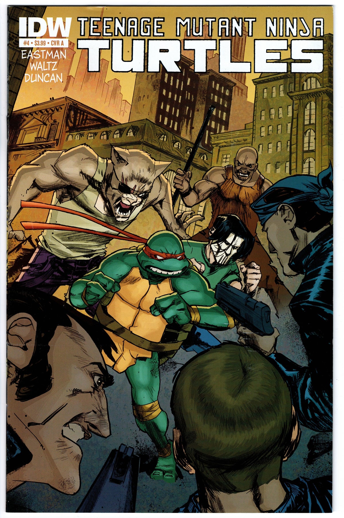Teenage Mutant Ninja Turtles #4 Cvr A (2011 series)