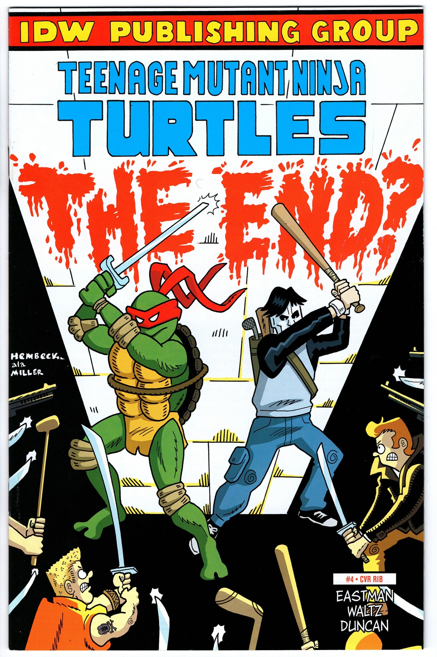 Teenage Mutant Ninja Turtles #4 Cvr RI-B (2011 series)