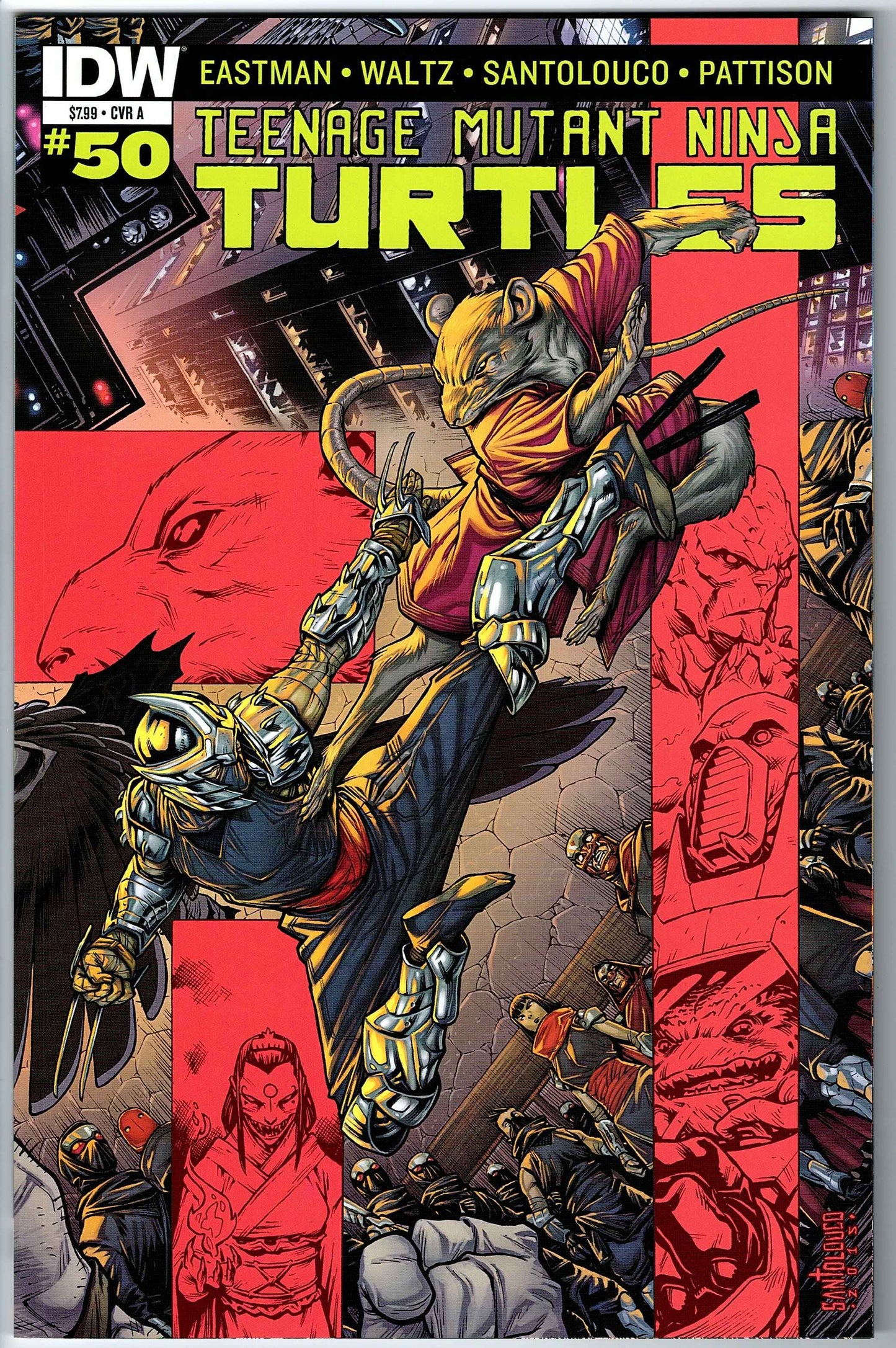 Teenage Mutant Ninja Turtles #50 CVR A (2011 series)