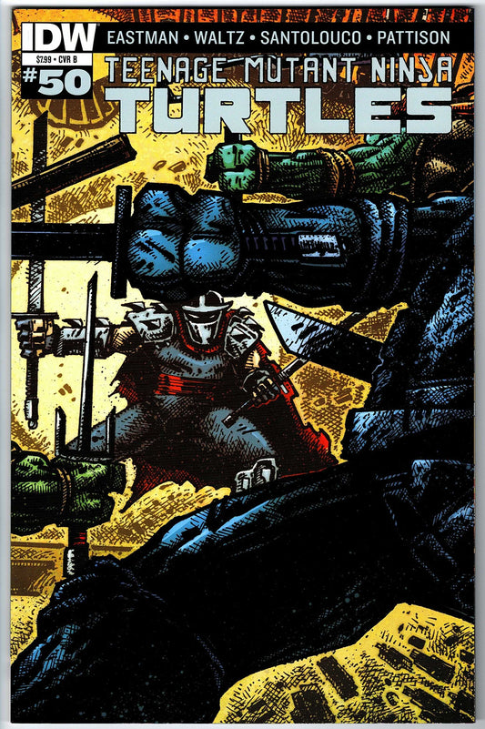 Teenage Mutant Ninja Turtles #50 CVR B (2011 series)