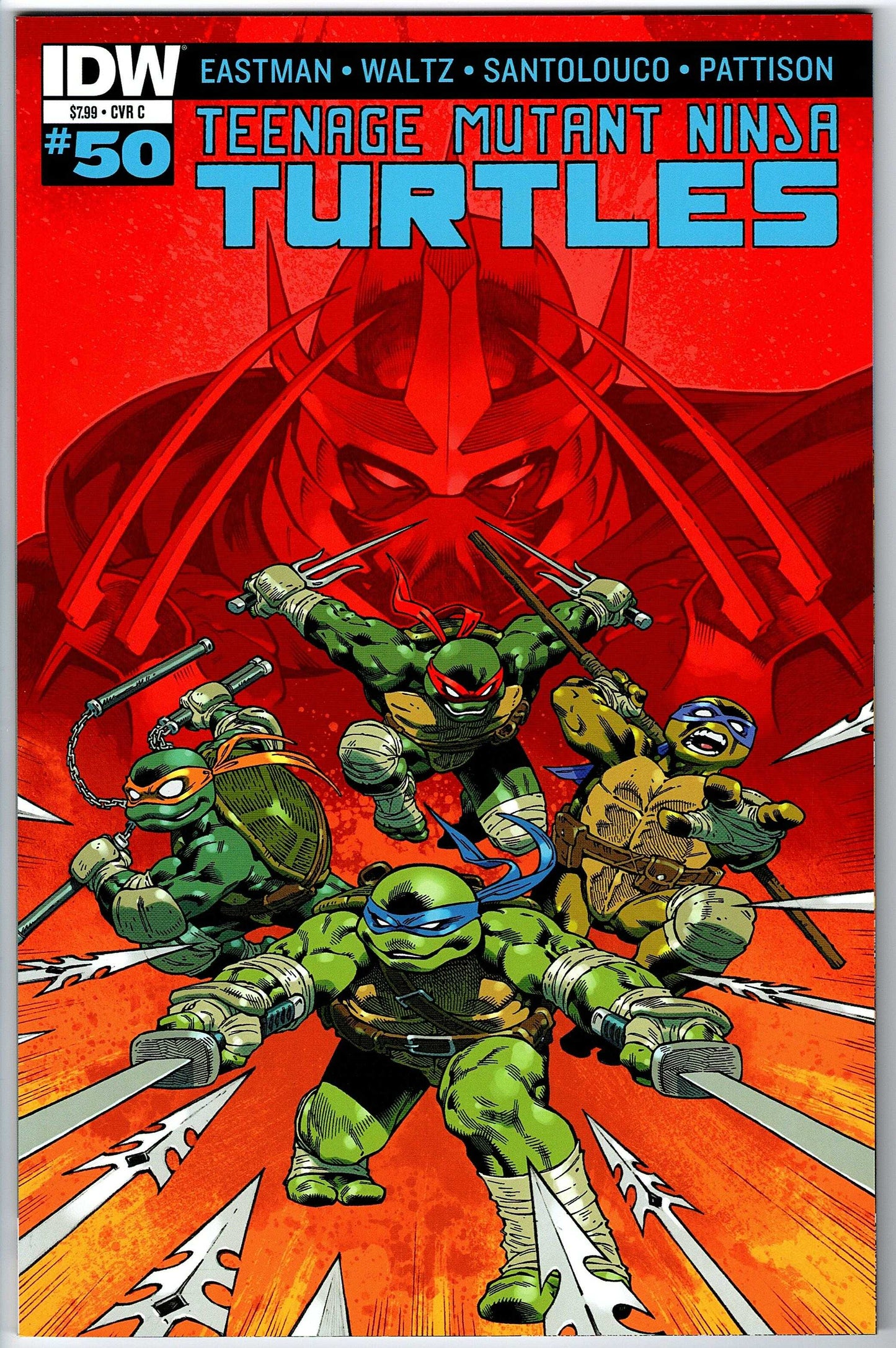 Teenage Mutant Ninja Turtles #50 CVR C (2011 series)