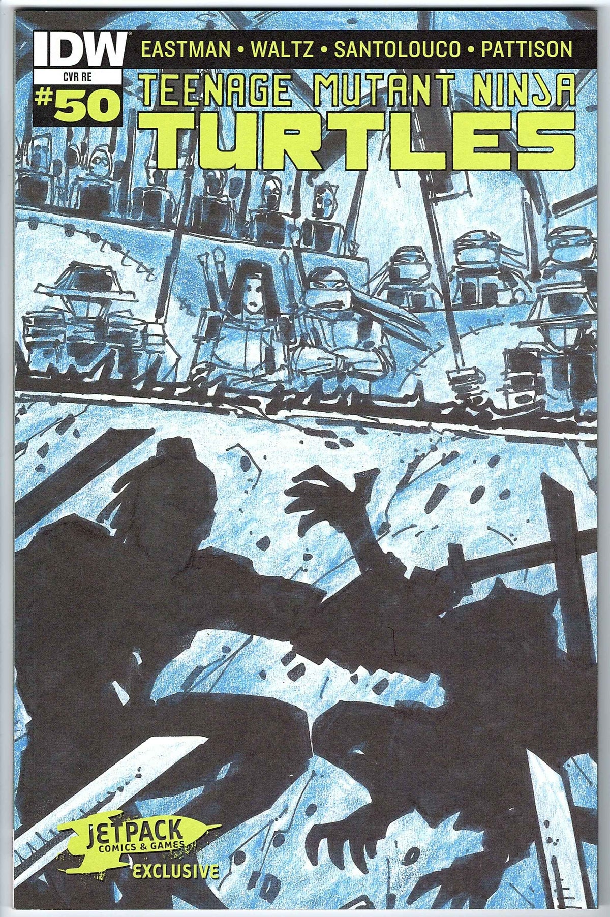 Teenage Mutant Ninja Turtles #50 CVR RE (2011 series)