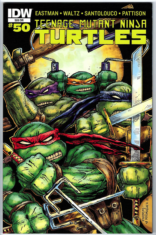 Teenage Mutant Ninja Turtles #50 SUB CVR (2011 series)