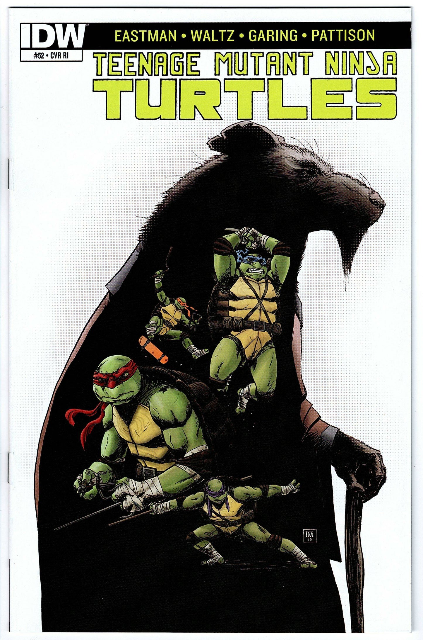 Teenage Mutant Ninja Turtles #52 Cvr RI (2011 series)