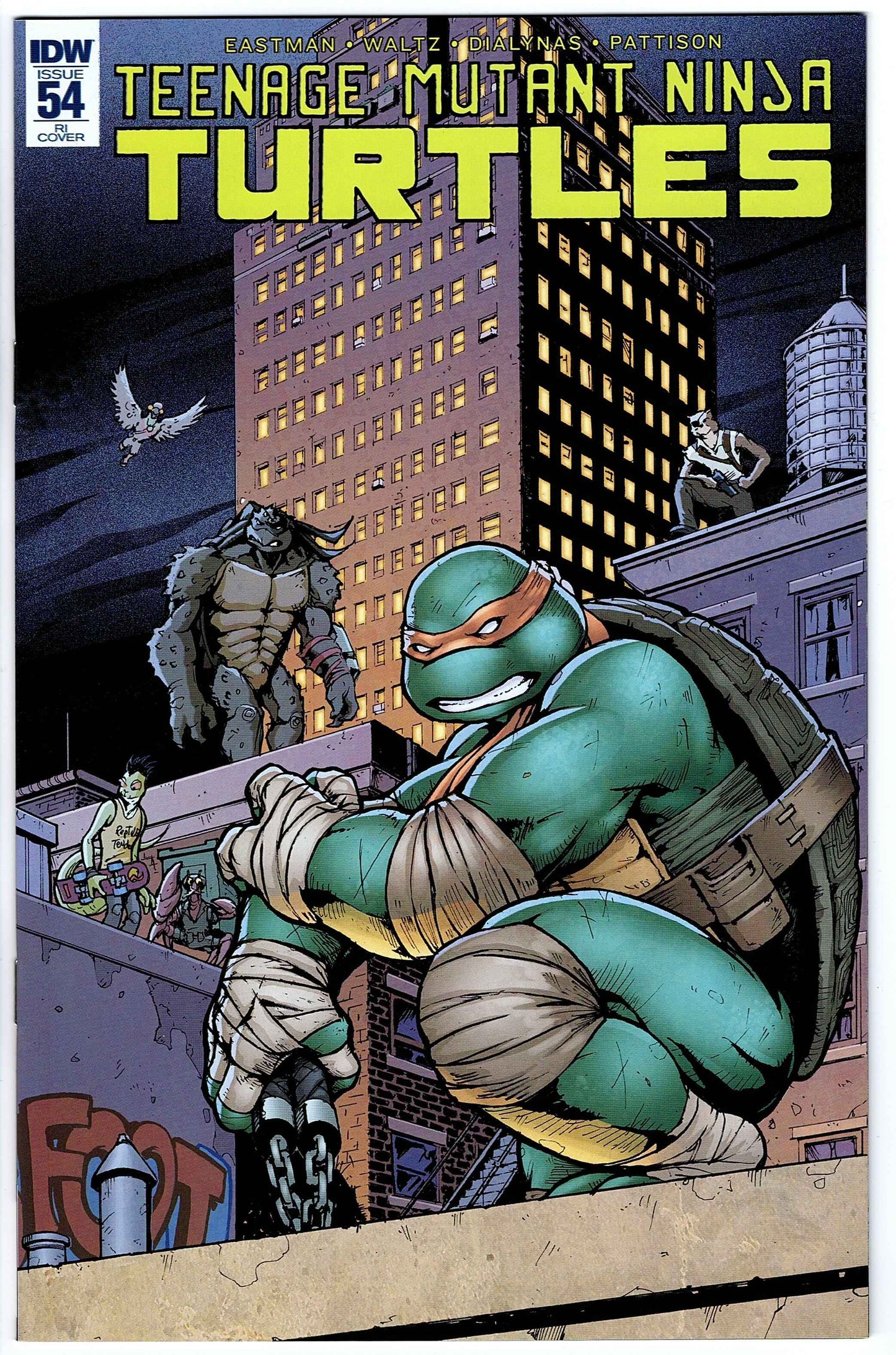 Teenage Mutant Ninja Turtles #54 Cvr RI (2011 series)