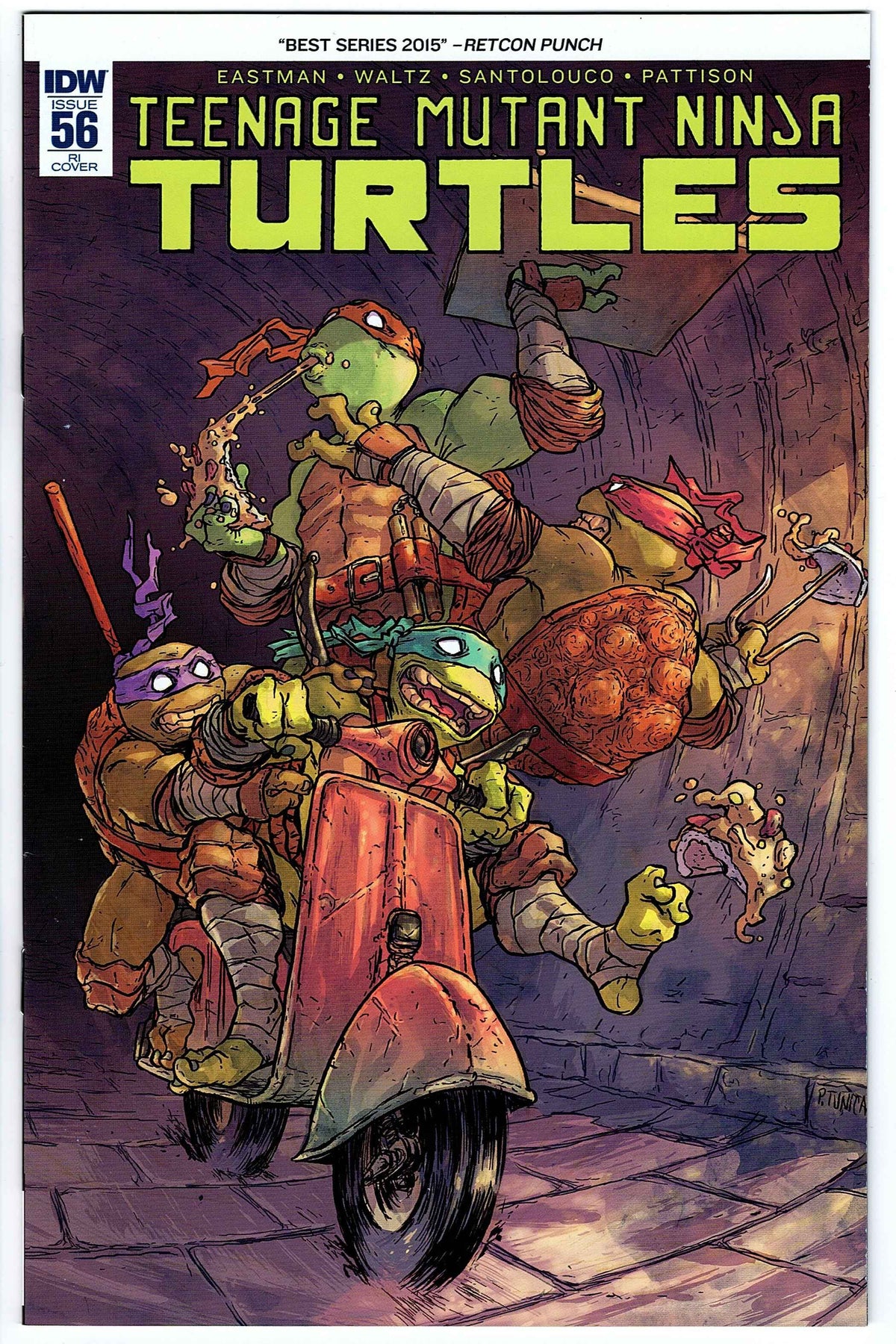 Teenage Mutant Ninja Turtles #56 RI Cvr (2011 series)