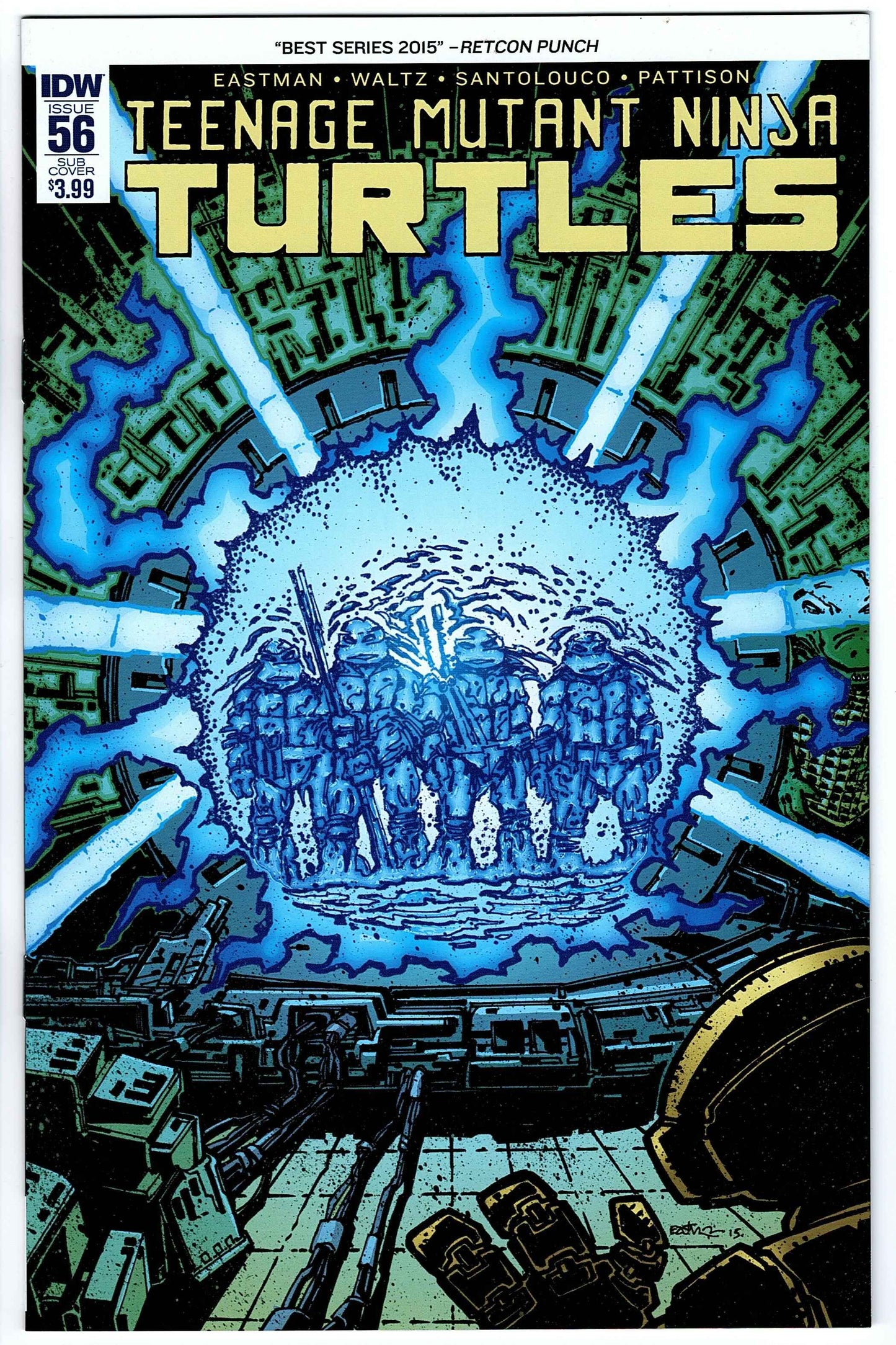 Teenage Mutant Ninja Turtles #56 SUB Cvr (2011 series)