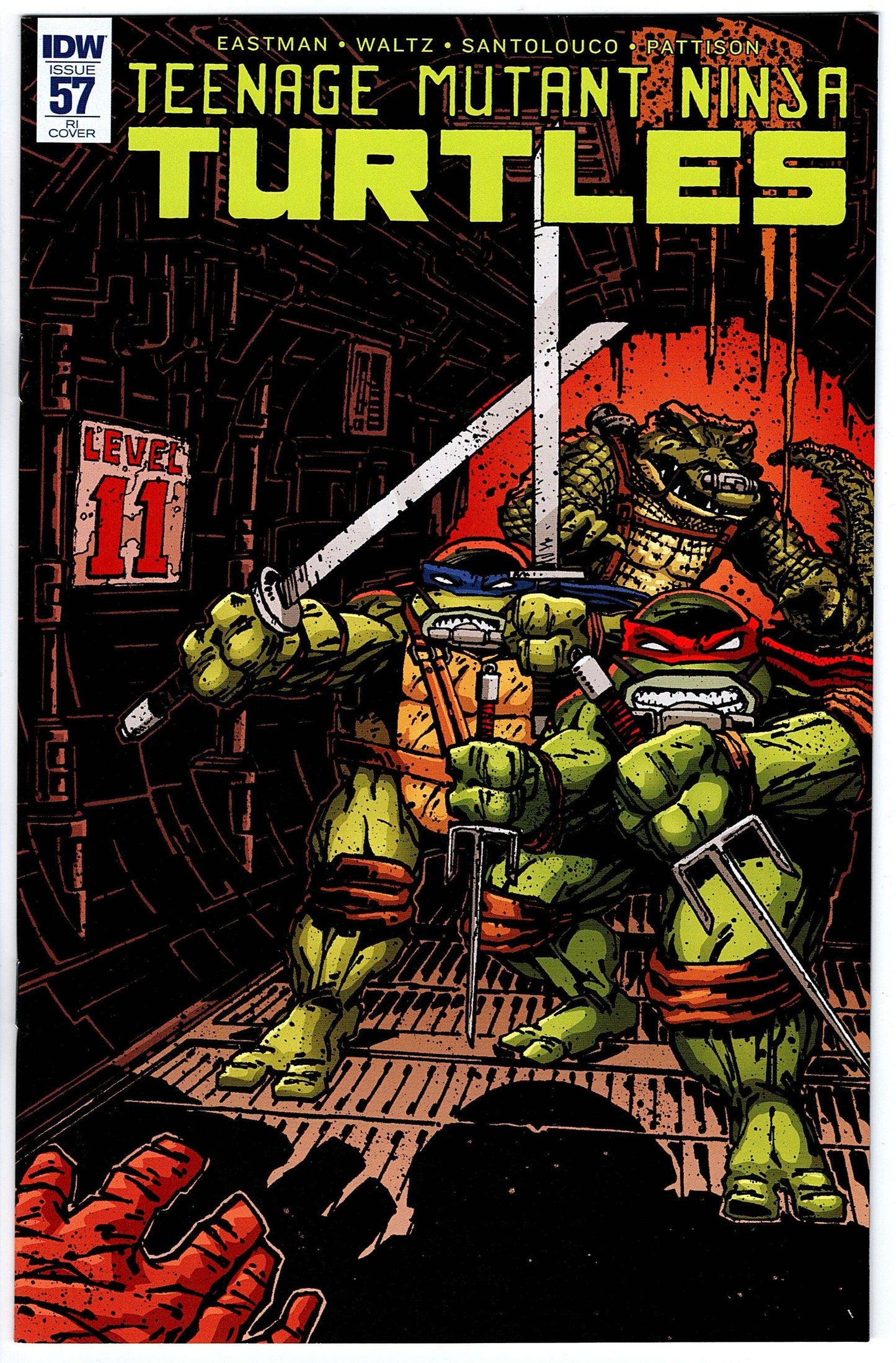 Teenage Mutant Ninja Turtles #57 RI Cvr (2011 series)