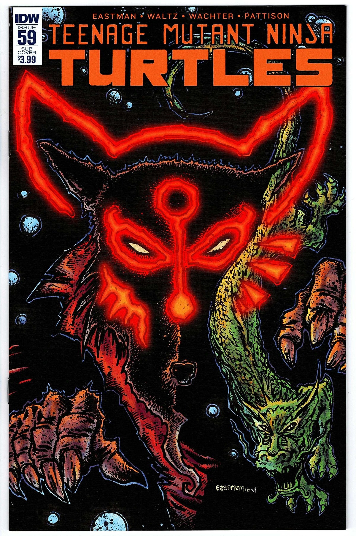 Teenage Mutant Ninja Turtles #59 SUB Cvr (2011 series)