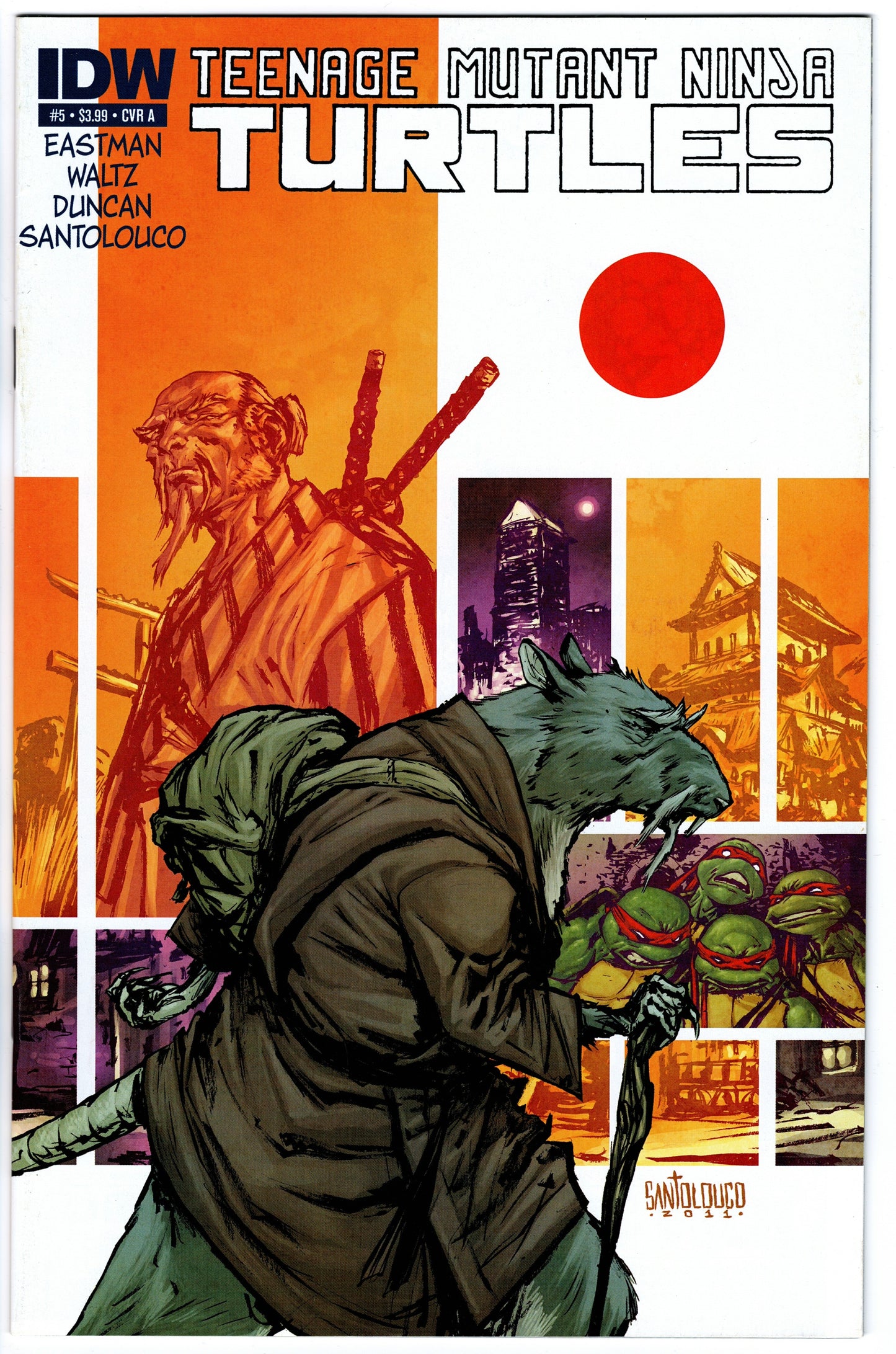 Teenage Mutant Ninja Turtles #5 Cvr A (2011 series)