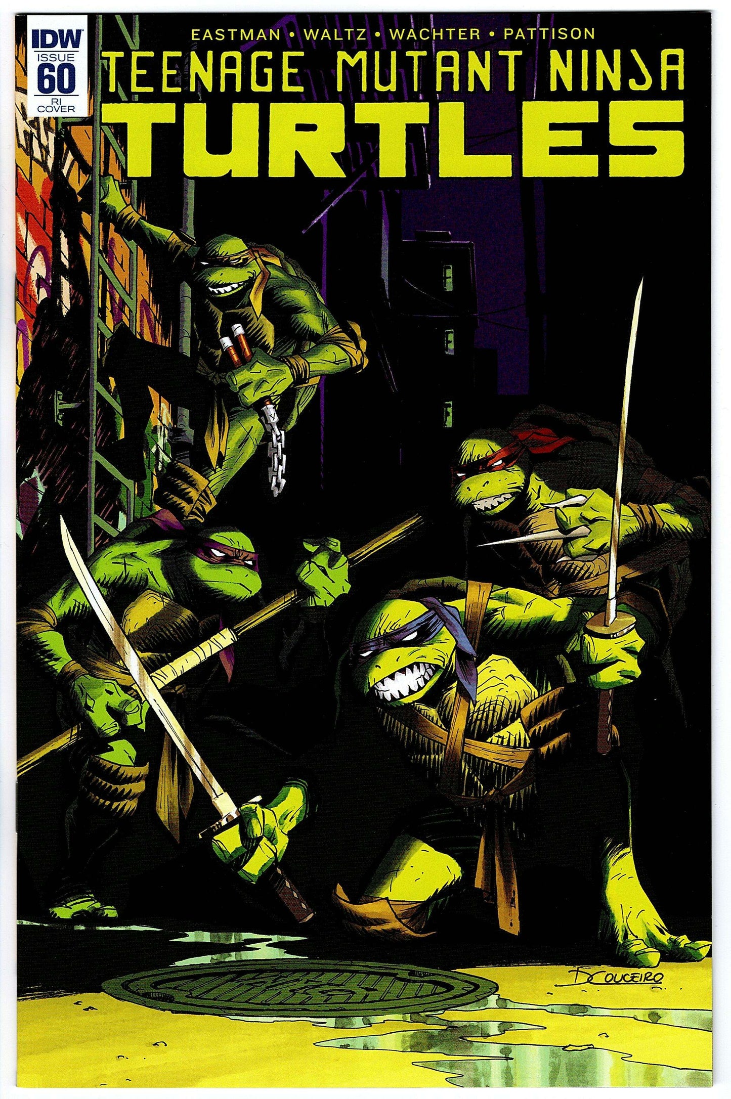 Teenage Mutant Ninja Turtles #60 RI Cvr (2011 series)