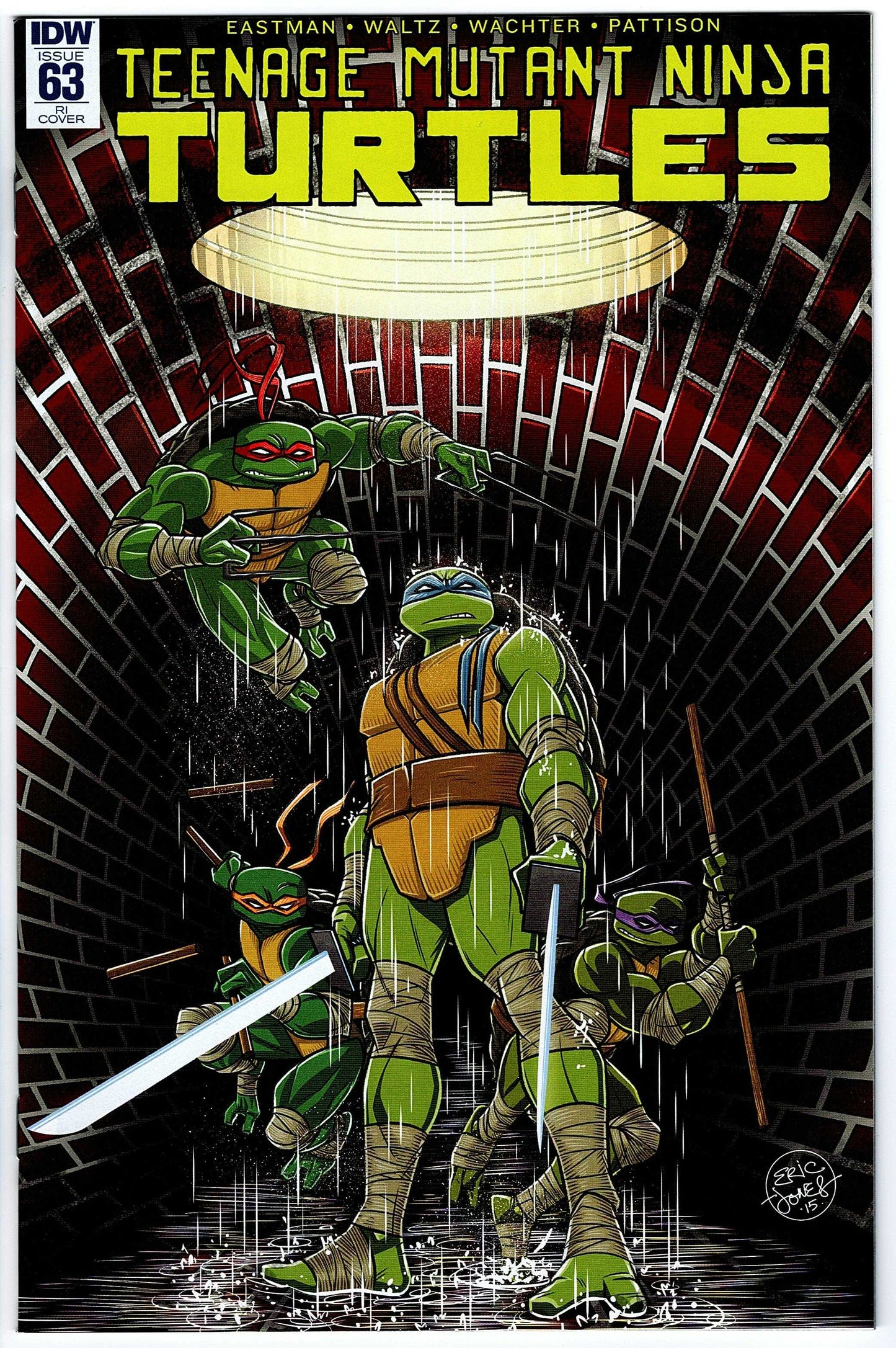Teenage Mutant Ninja Turtles #63 RI Cvr (2011 series)