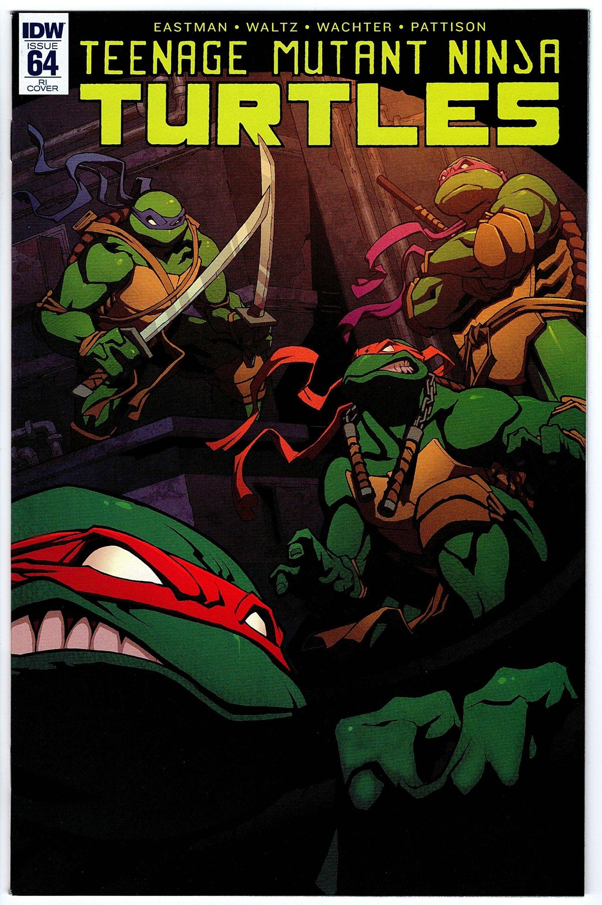 Teenage Mutant Ninja Turtles #64 RI Cvr (2011 series)