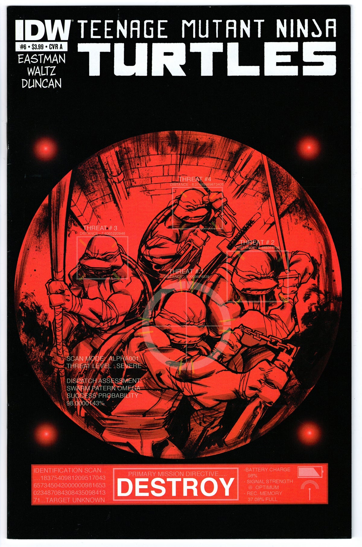 Teenage Mutant Ninja Turtles #6 Cvr A (2011 series)