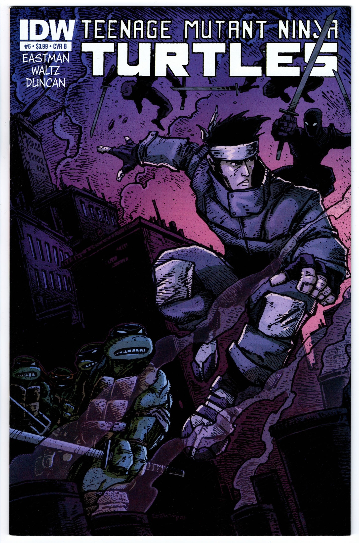 Teenage Mutant Ninja Turtles #6 Cvr B (2011 series)
