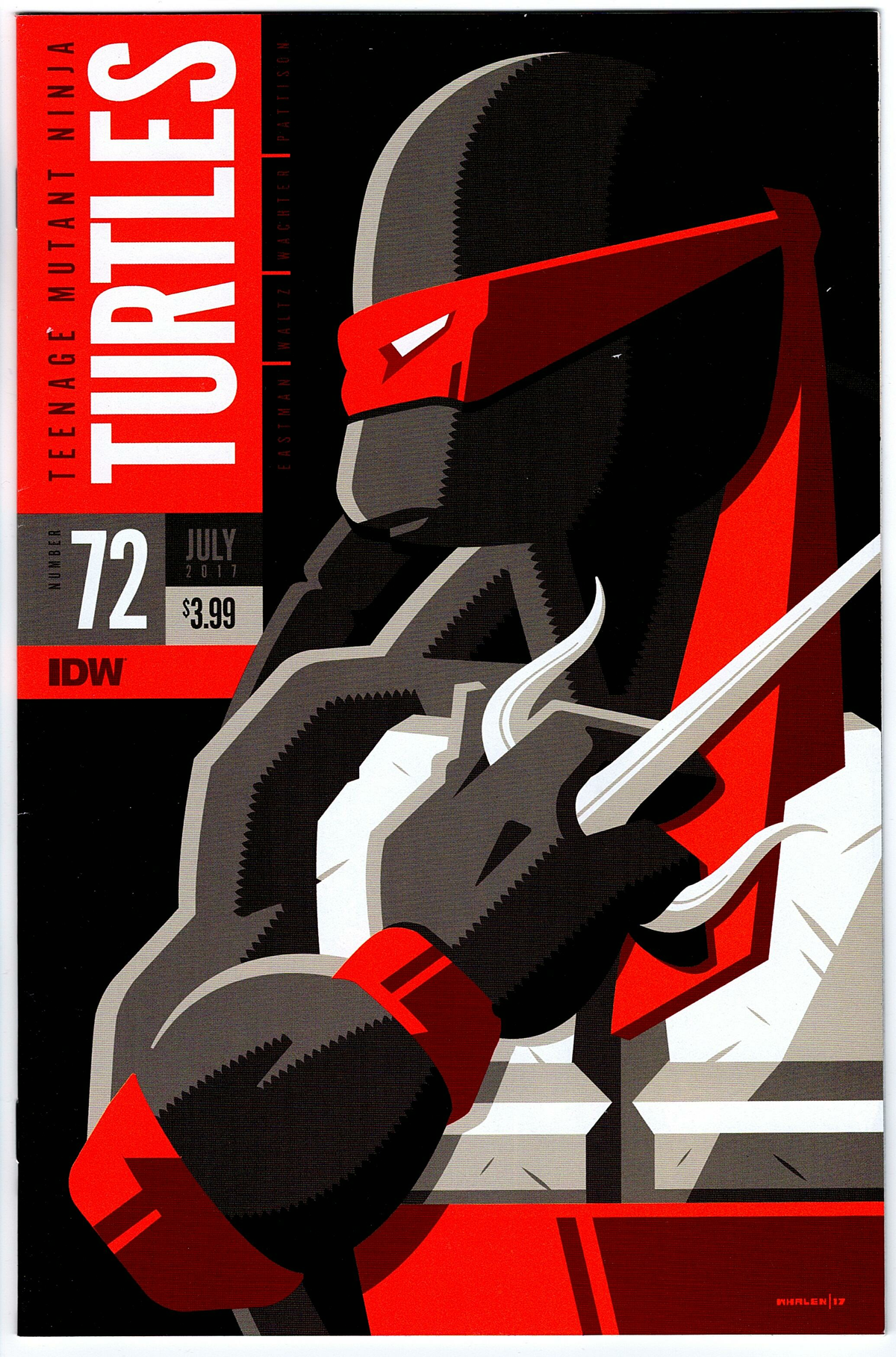 Teenage Mutant Ninja Turtles #72 Cover B