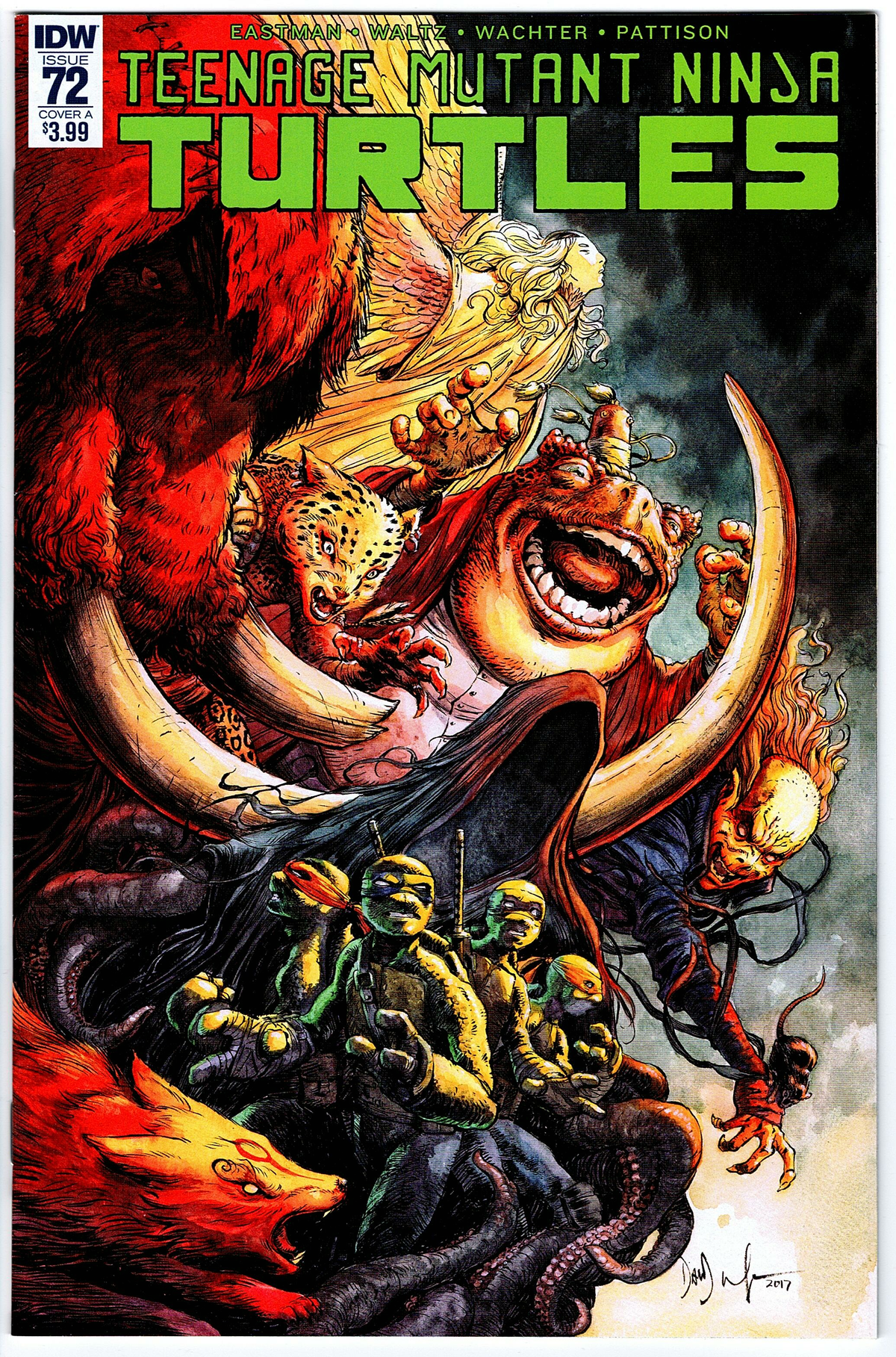 Teenage Mutant Ninja Turtles #72