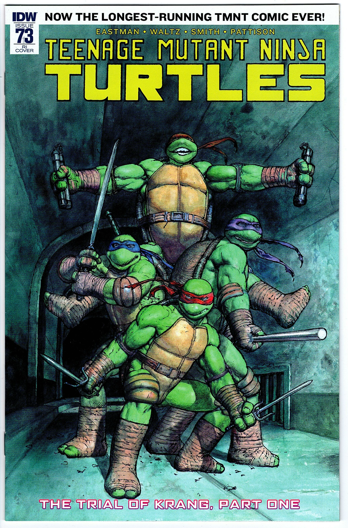 Teenage Mutant Ninja Turtles #73 - 1:10 Eastman Variant