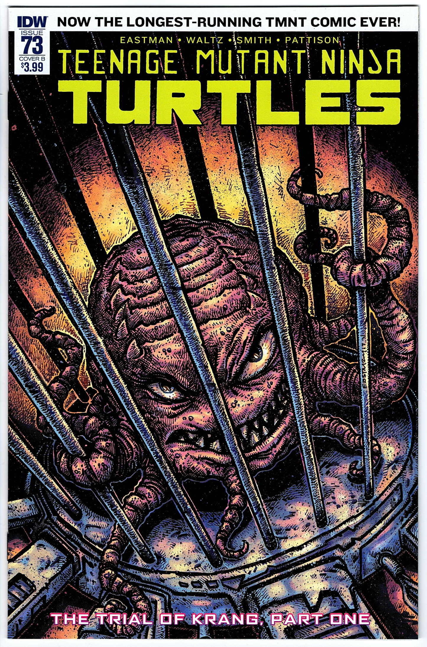 Teenage Mutant Ninja Turtles #73 Cover B