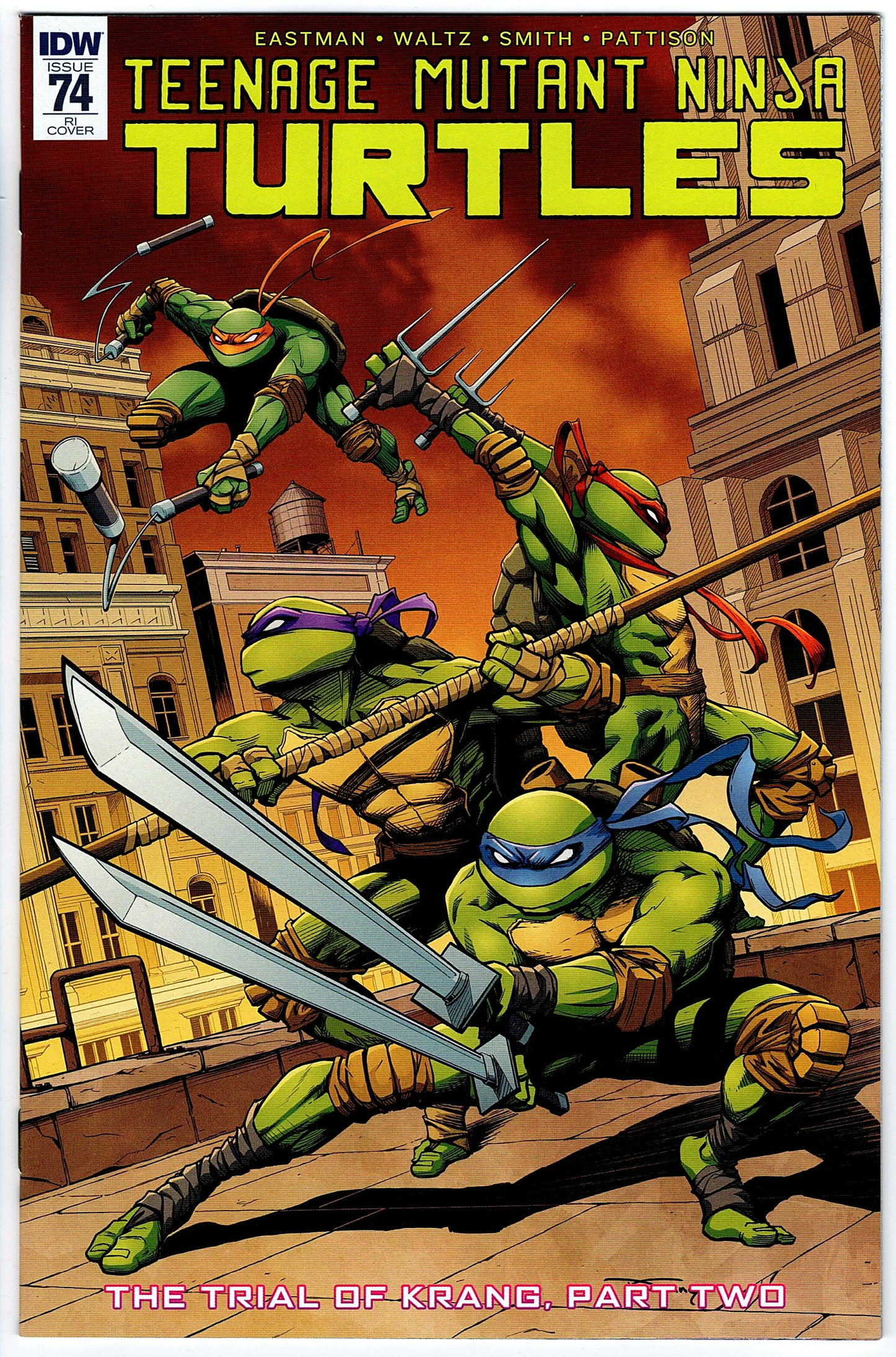 Teenage Mutant Ninja Turtles #74 - 1:10 Variant