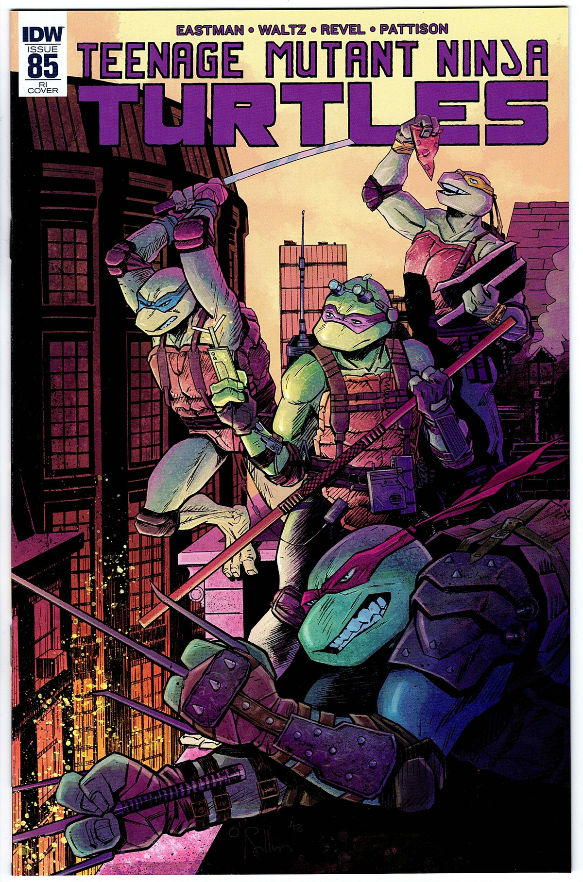 Teenage Mutant Ninja Turtles #85 - 1:10 Variant