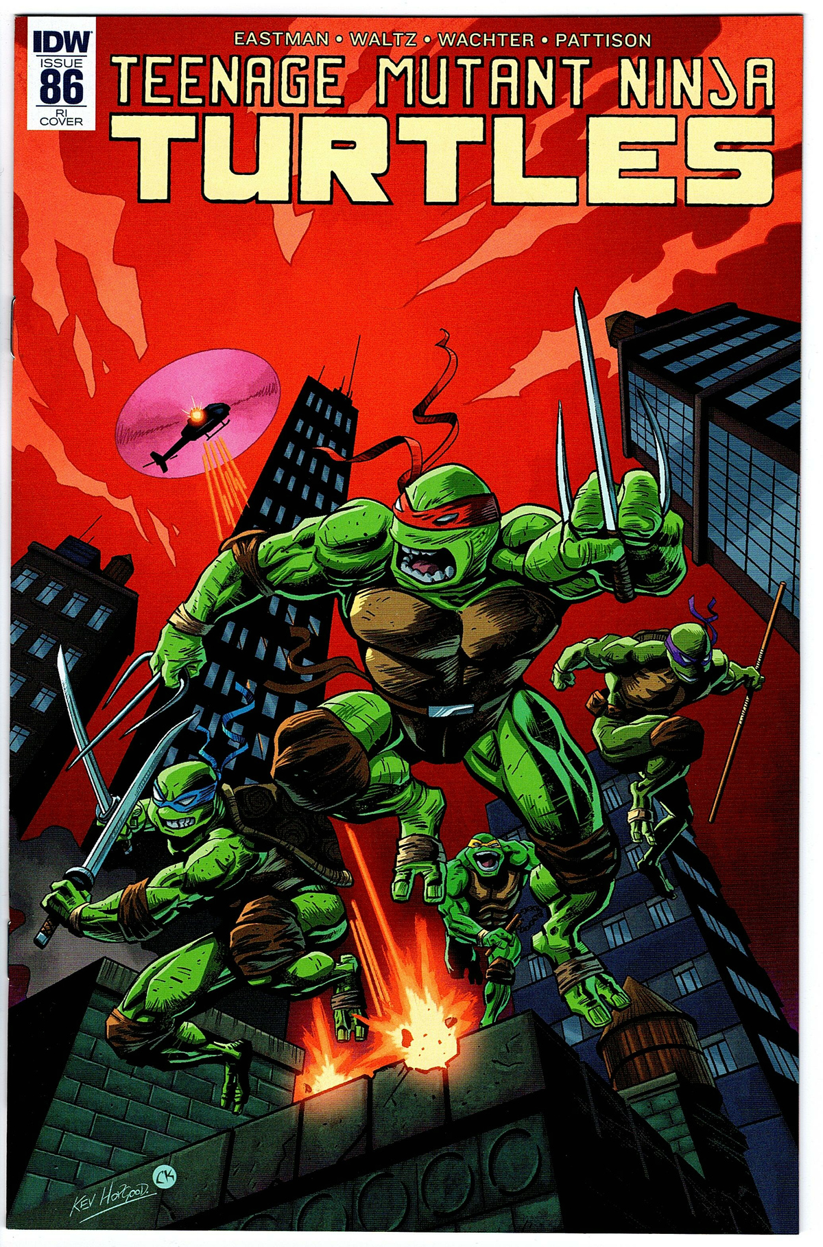 Teenage Mutant Ninja Turtles #86 - 1:10 Variant