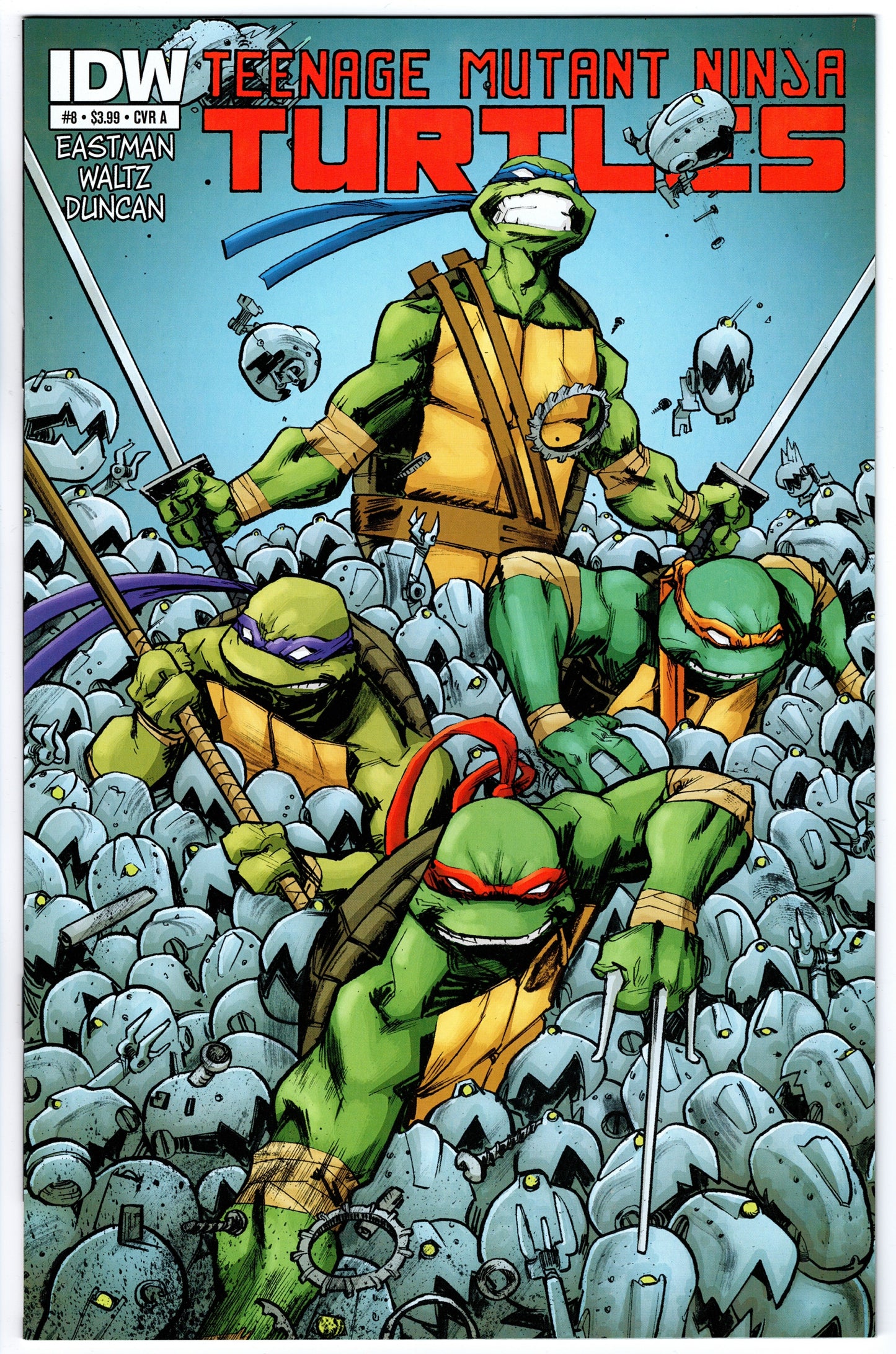 Teenage Mutant Ninja Turtles #8 Cvr A (2011 series)