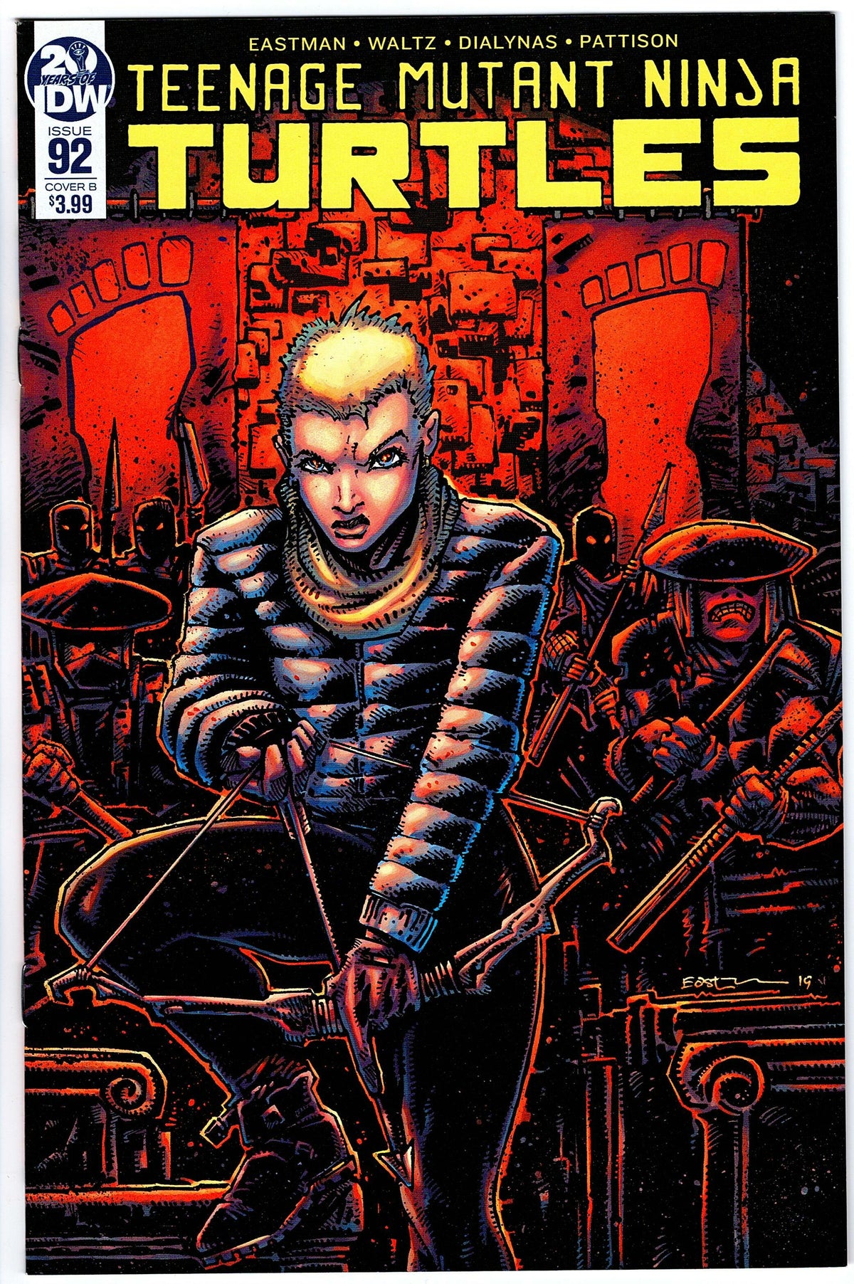 Teenage Mutant Ninja Turtles #92 Cover B (2011 series)