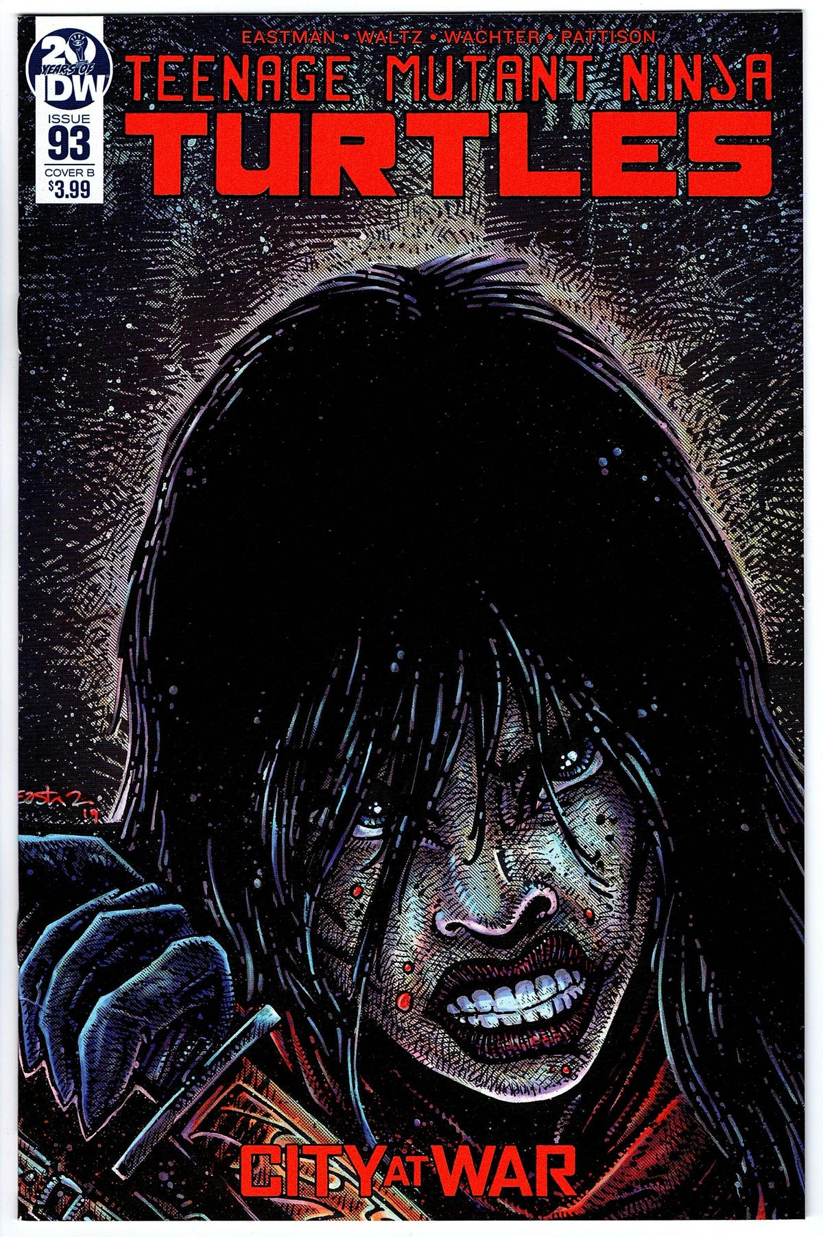 Teenage Mutant Ninja Turtles #93 Cover B (2011 series)