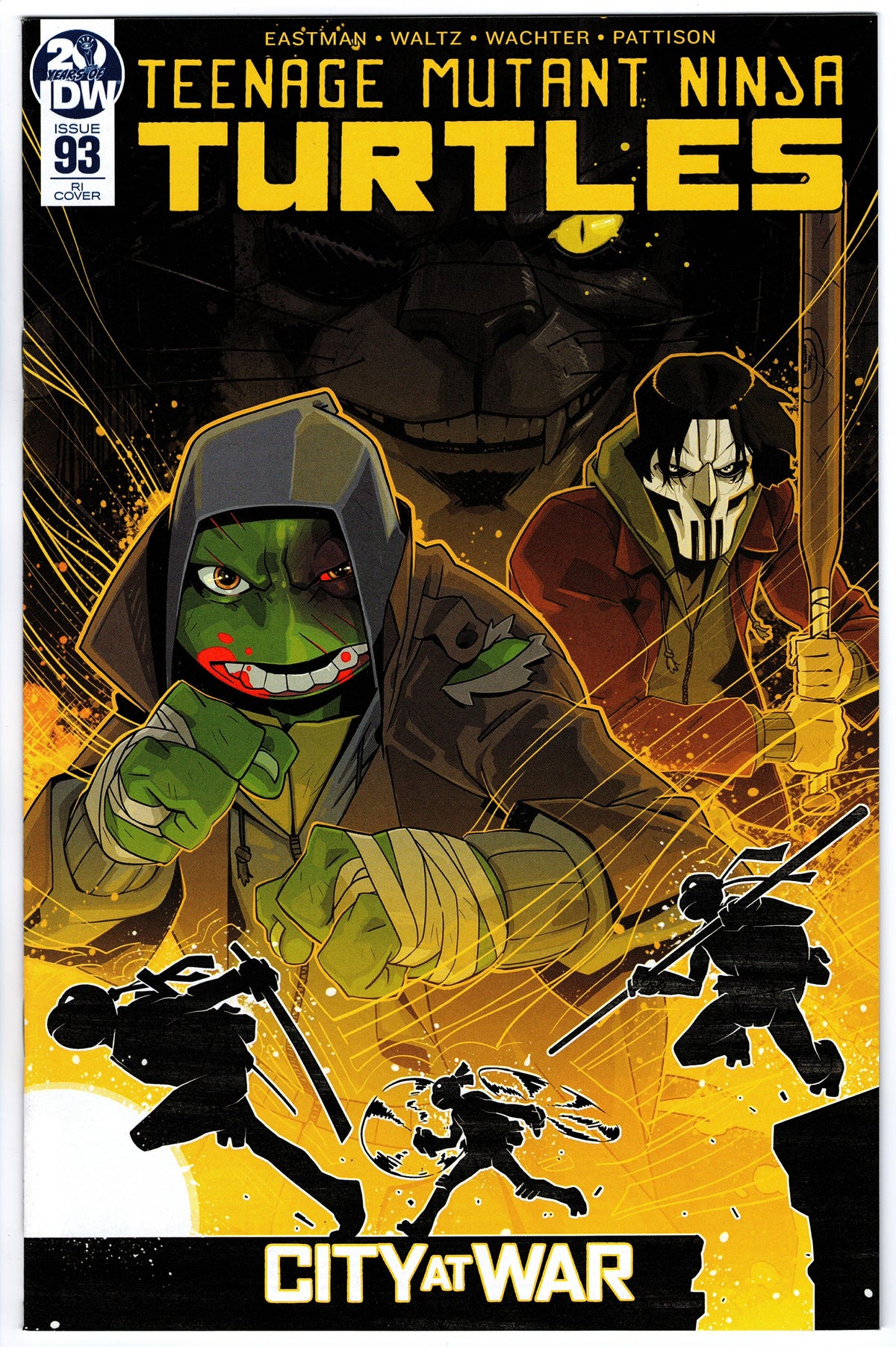 Teenage Mutant Ninja Turtles #93 RI Cover (2011 series)