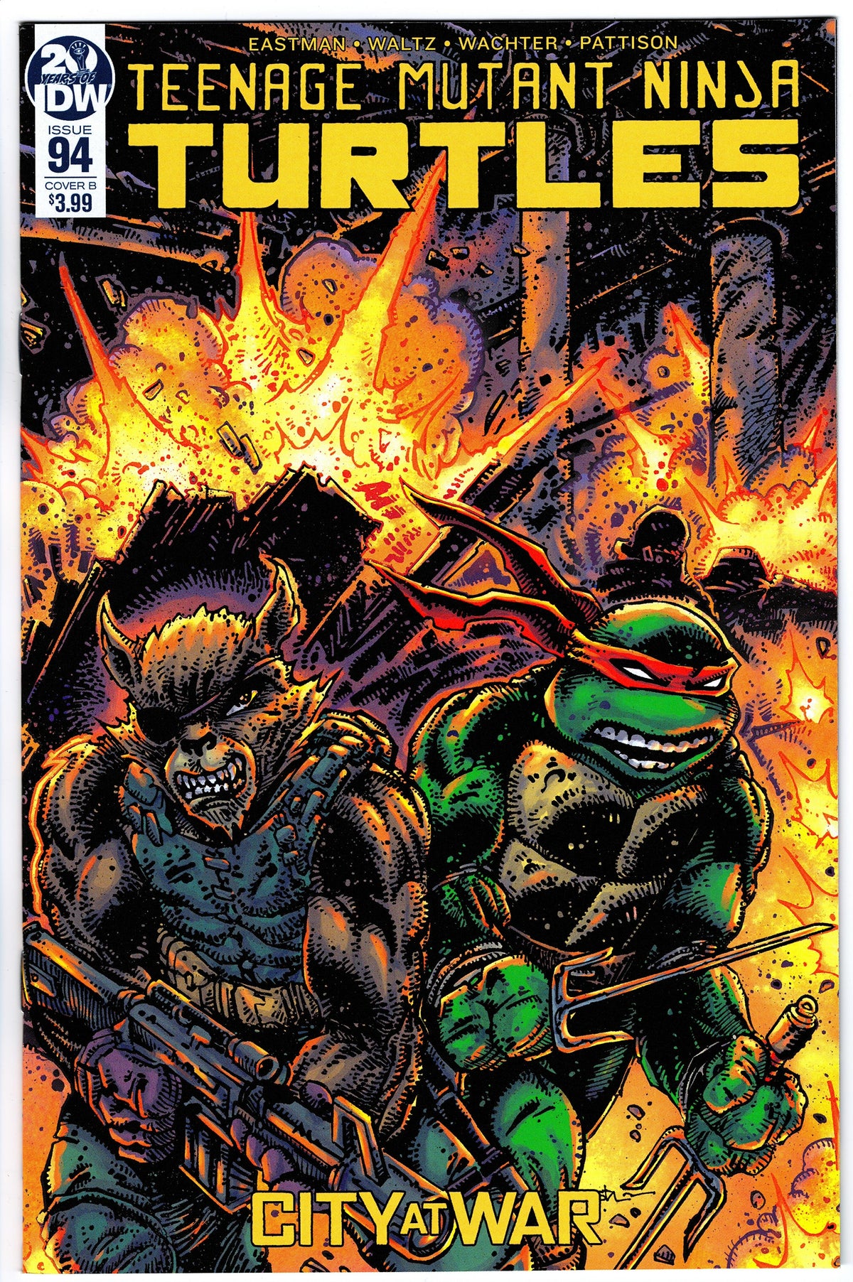 Teenage Mutant Ninja Turtles #94 Cover B (2011 series)