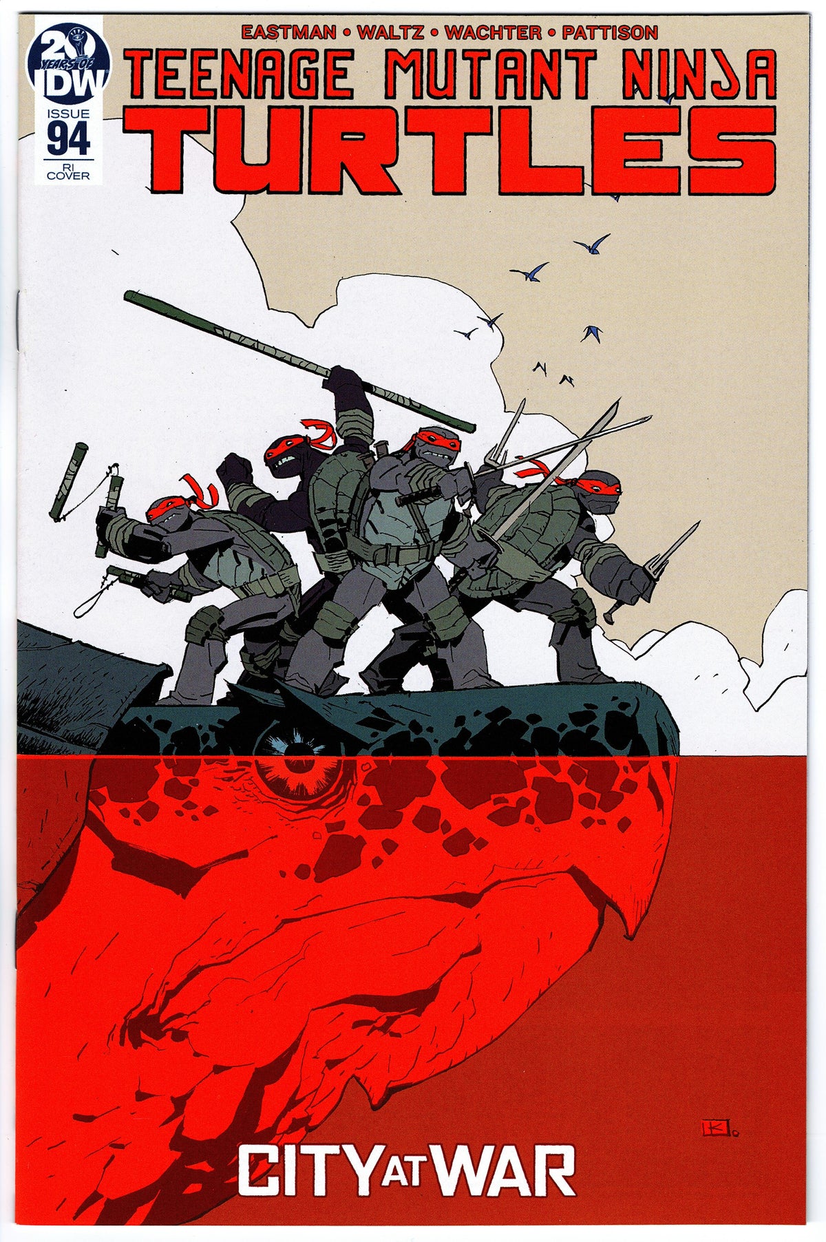 Teenage Mutant Ninja Turtles #94 RI (2011 series)