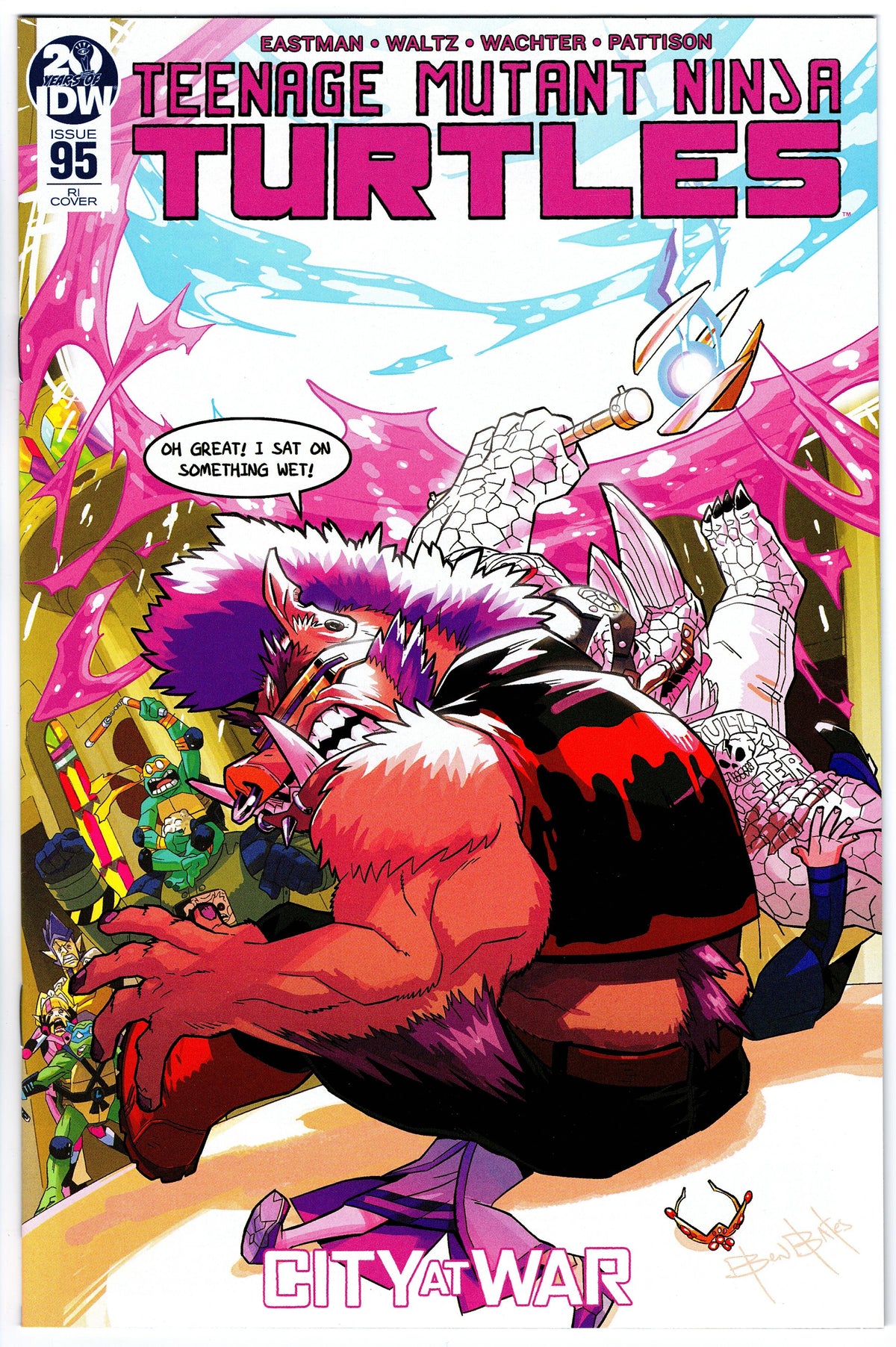 Teenage Mutant Ninja Turtles #95 RI Cover (2011 series)