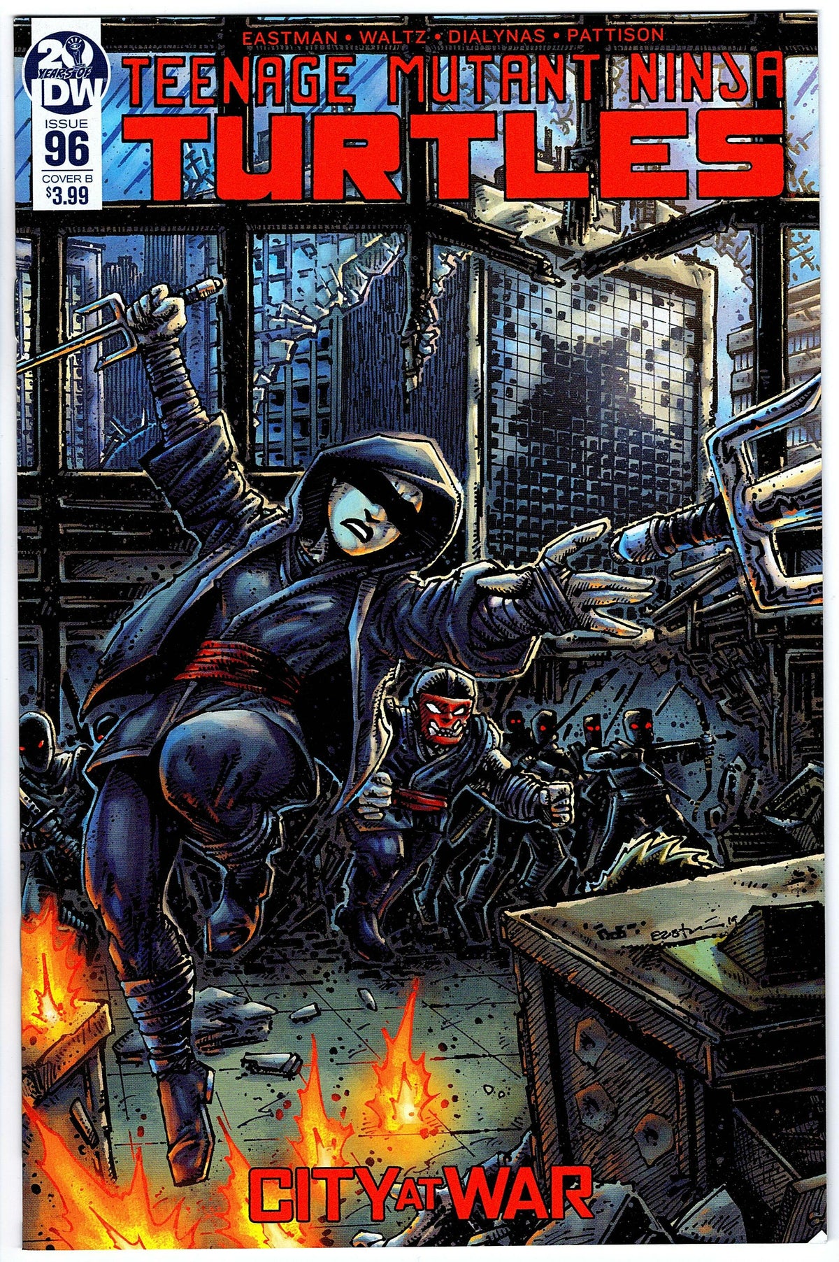 Teenage Mutant Ninja Turtles #96 Cover B (2011 series)