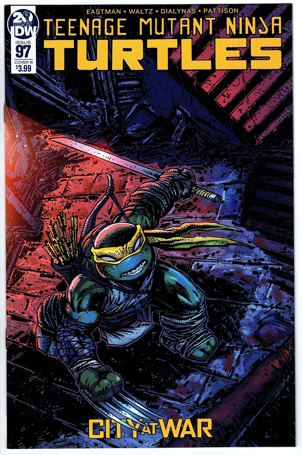 Teenage Mutant Ninja Turtles #97 Cover B (2011 series)