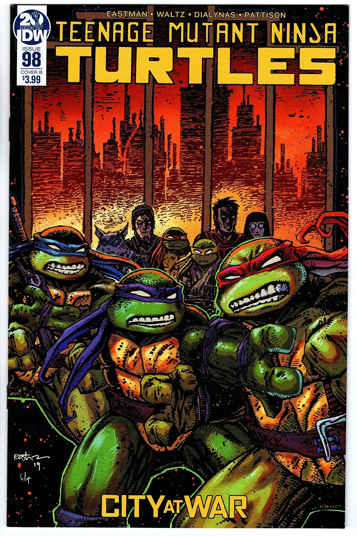 Teenage Mutant Ninja Turtles #98 Cover B (2011 series)