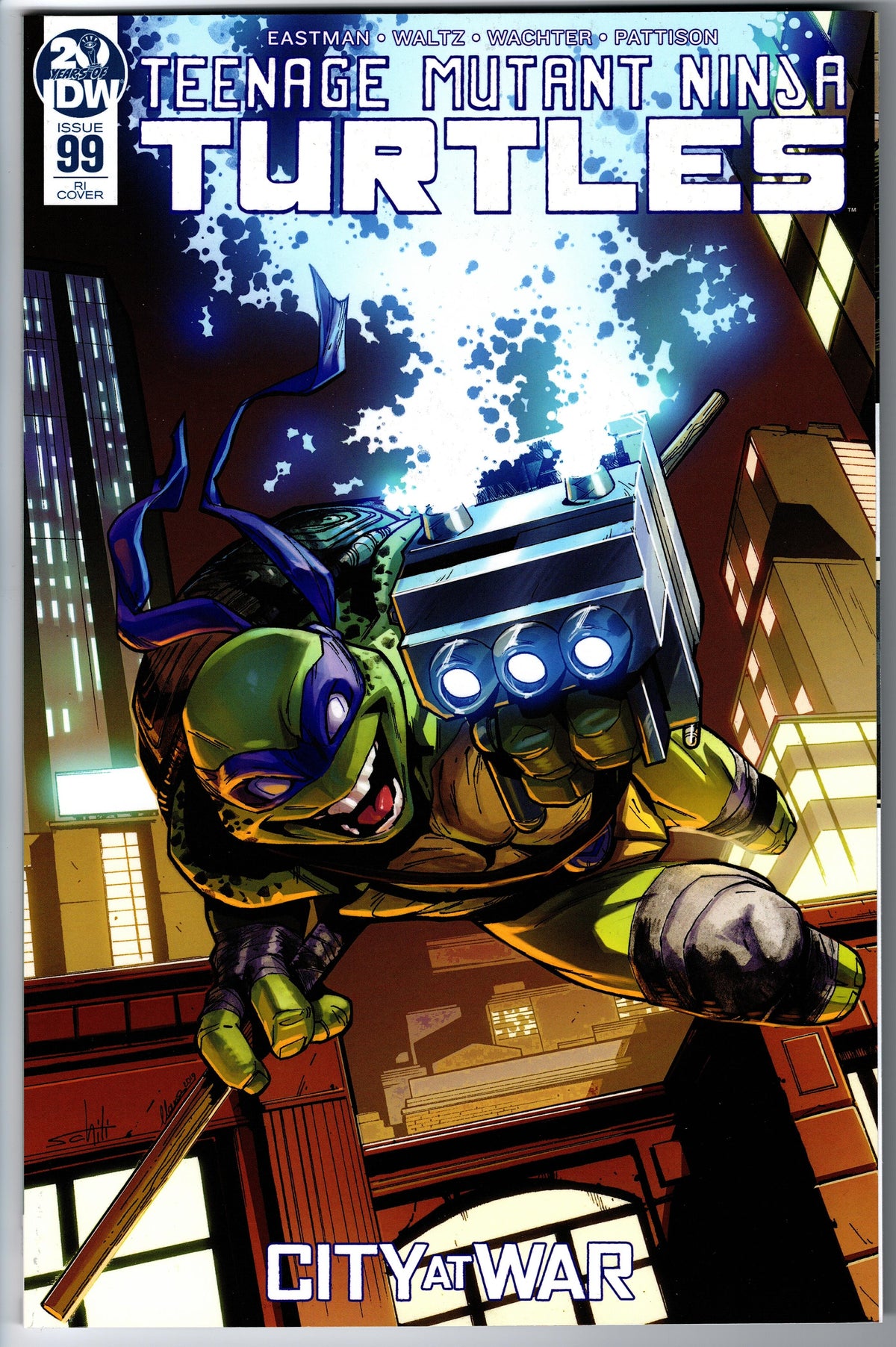 Teenage Mutant Ninja Turtles #99 RI Cover (2011 series)