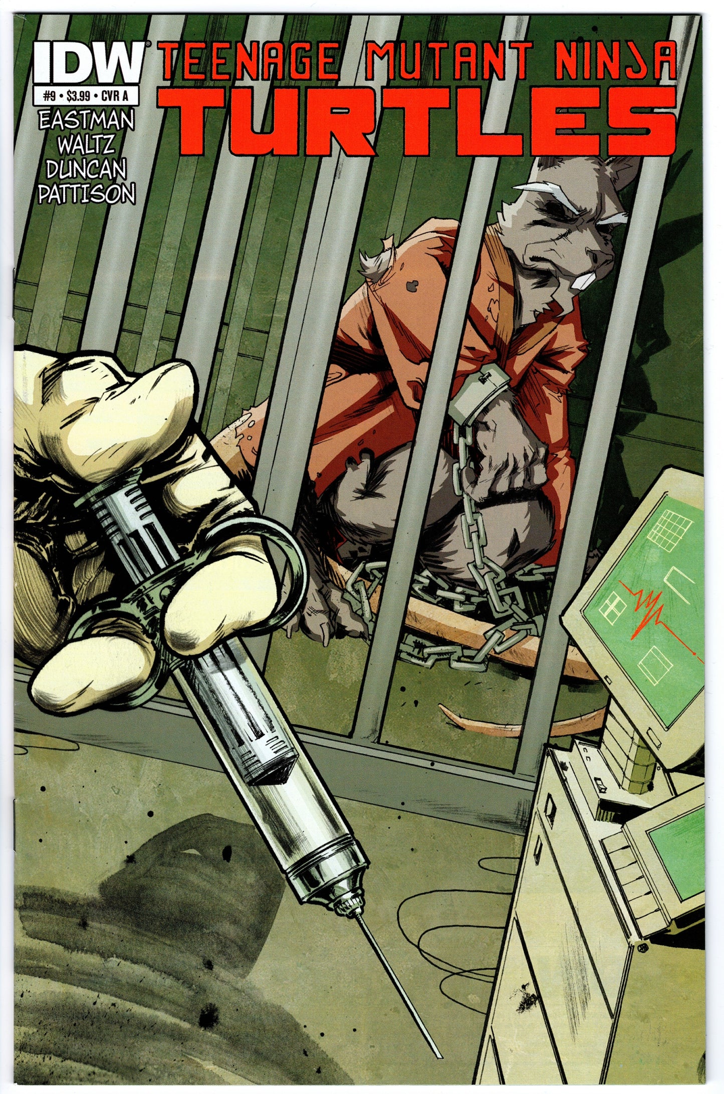 Teenage Mutant Ninja Turtles #9 Cvr A (2011 series)
