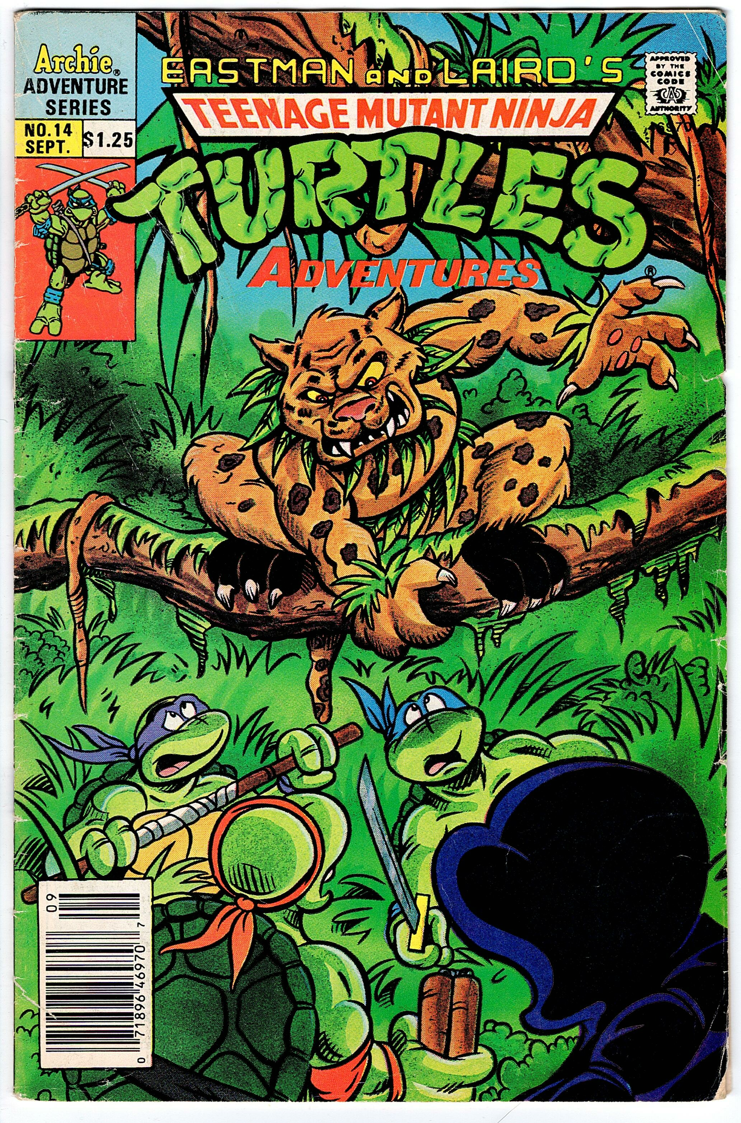 Teenage Mutant Ninja Turtles Adventures #14